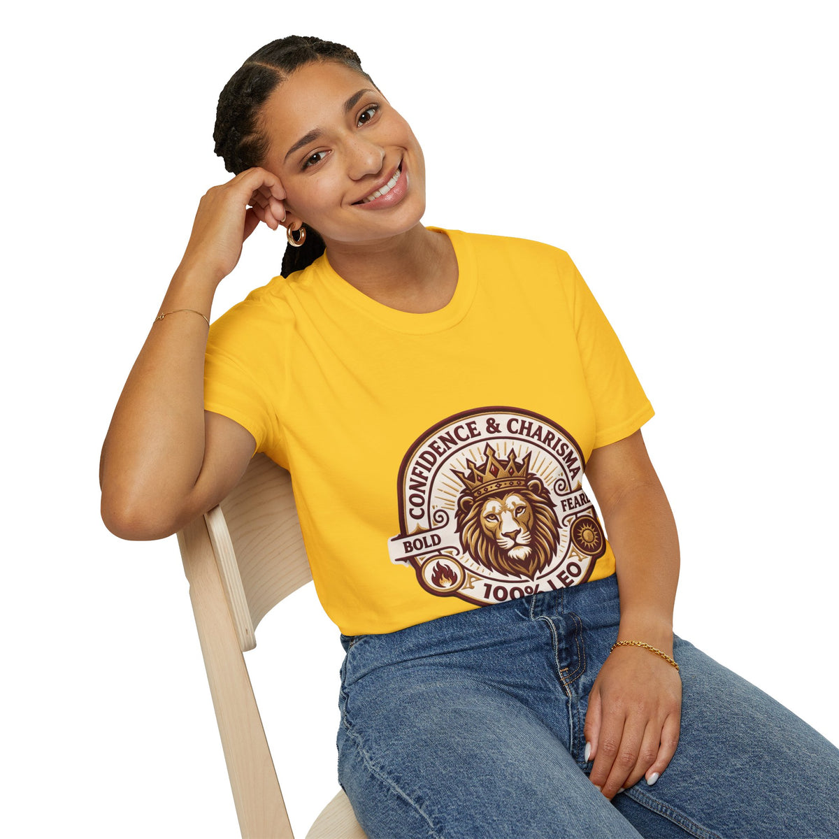 Leo Zodiac T-Shirt — Confidence & Charisma Lion Horoscope Tee