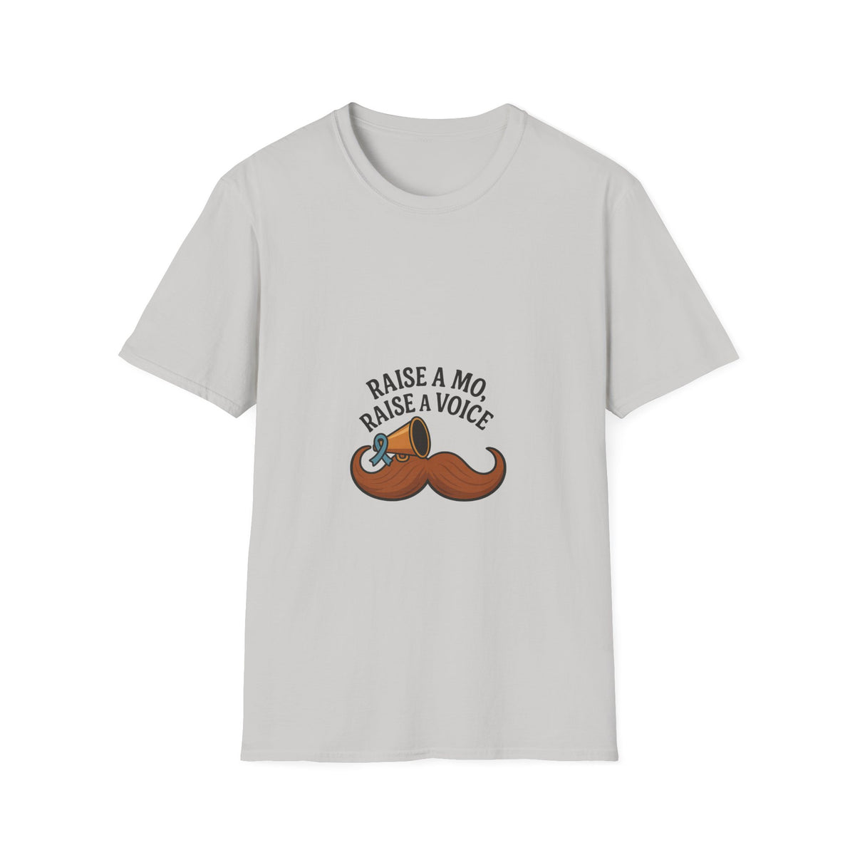 Raise a Mo, Raise a Voice Mustache T-Shirt - Trending Now - October 2026