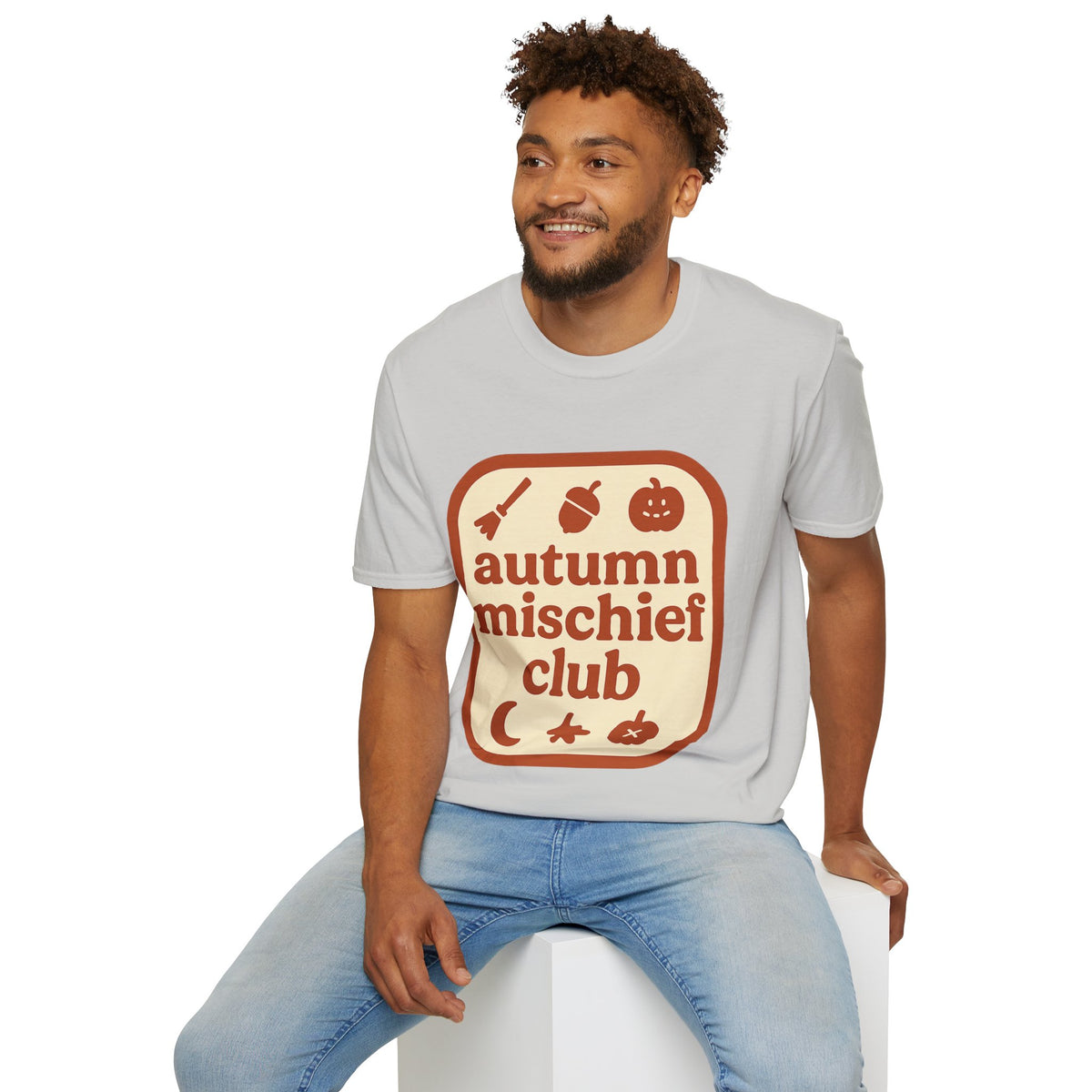 Autumn Mischief Club T-Shirt — Cozy Fall Graphic Tee - Trending Now - August 2026
