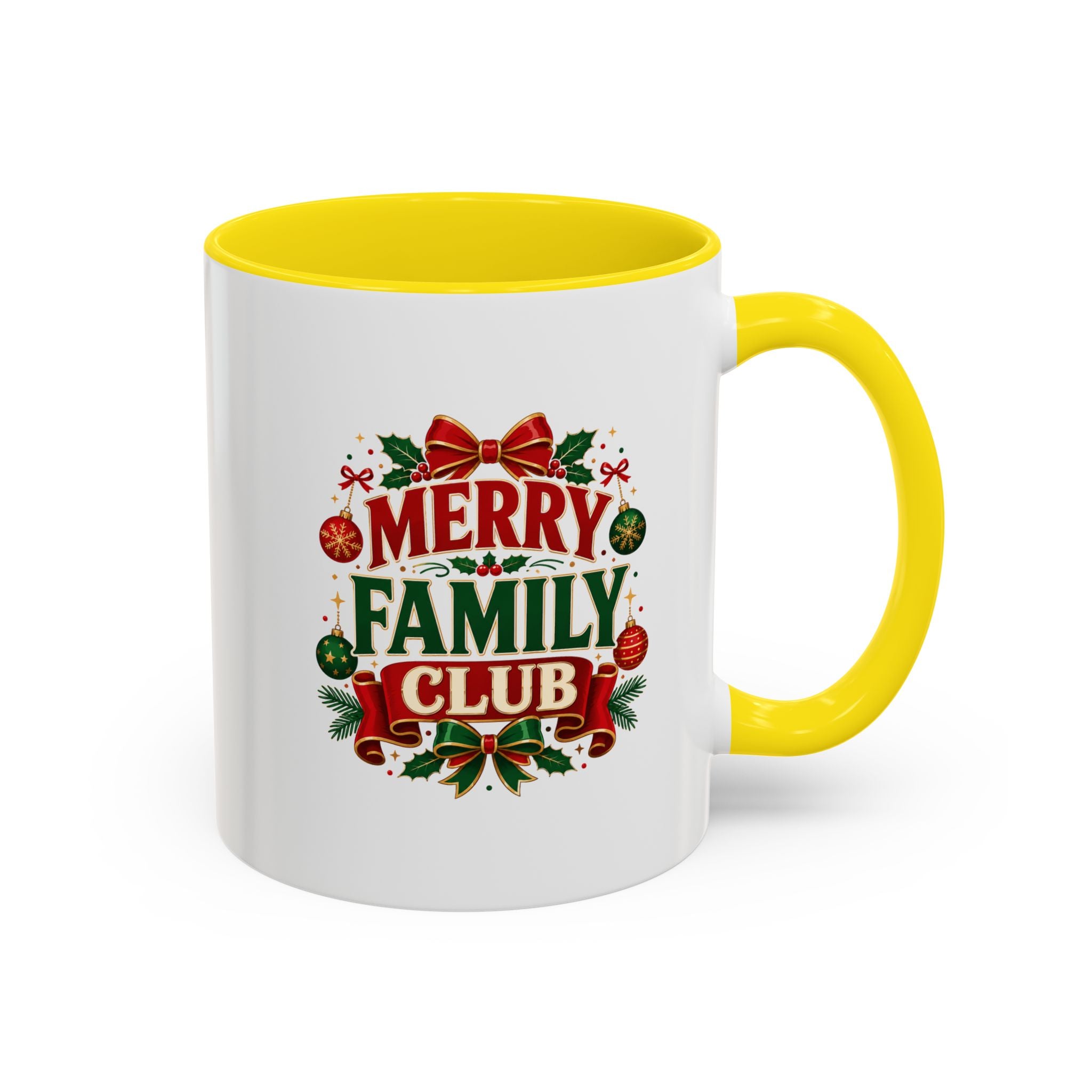 Accent Coffee Mug Merry Family Club