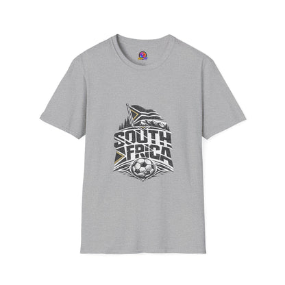 South Africa Flag & Soccer Crest T‑Shirt