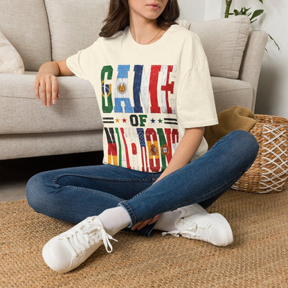 FIFA World Cup 2026 T-Shirt — 'Game of Nations' Vintage Flag Soccer Graphic Tee