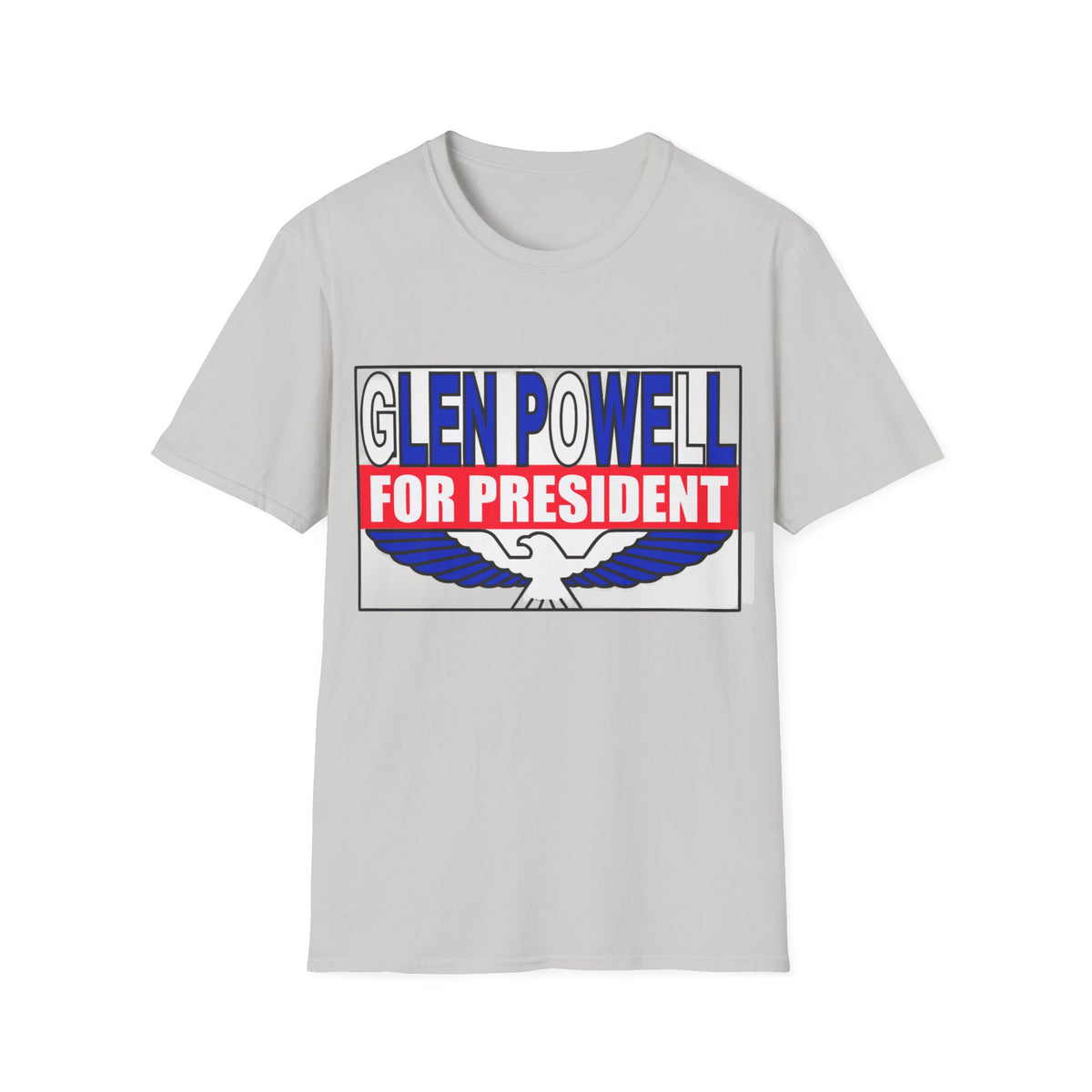 T-Shirt — Glen Powell For President Graphic Tee - Trending Now - August 2026
