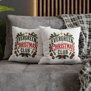 Christmas Evergreen Christmas Club Decorative Pillowcase
