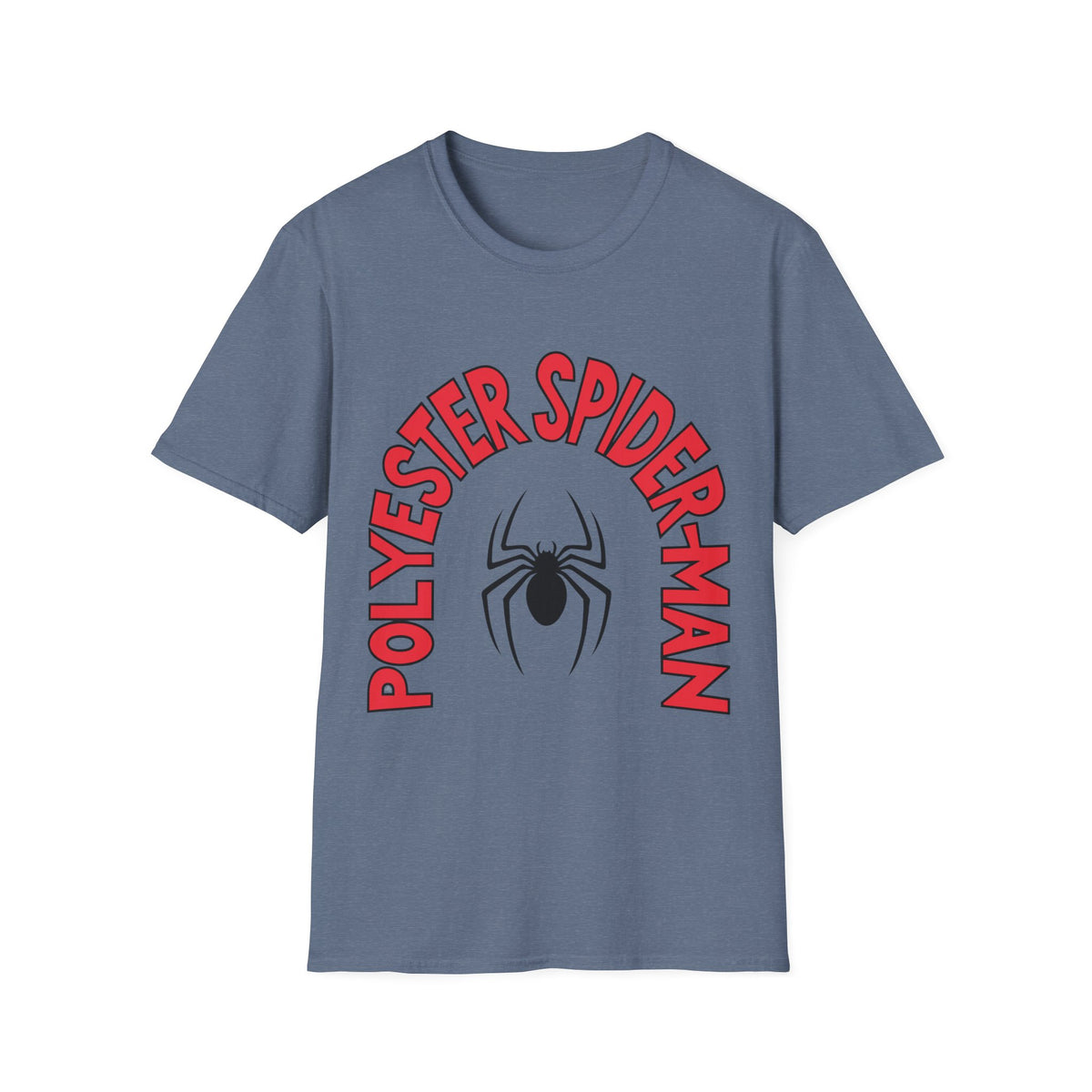 Spider Graphic T-Shirt — "Polyester Spiderman" Retro Spider Logo Tee - Trending Now - August 2026