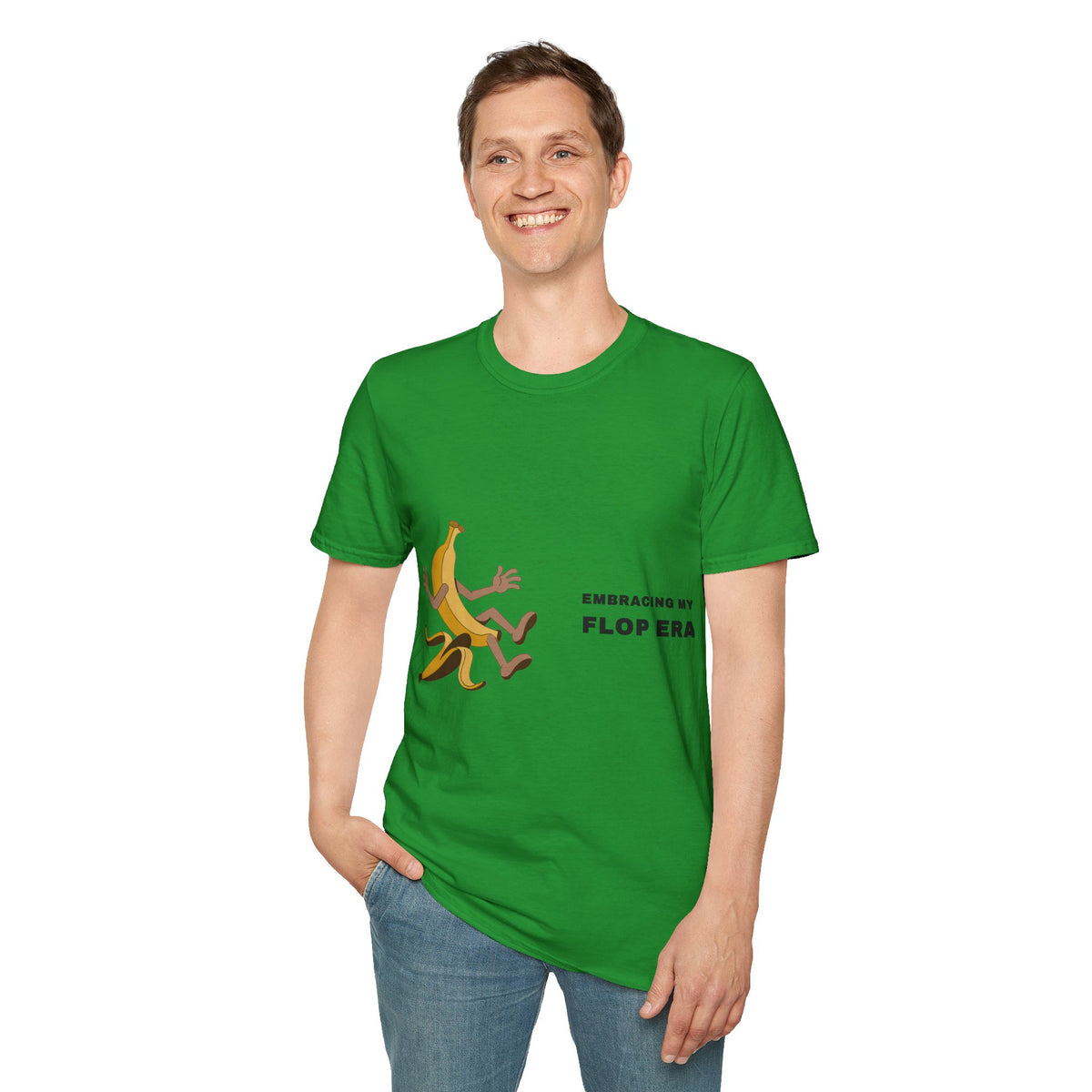 T-Shirt — Comedic Banana 'Flop Beat' Graphic Tee - Trending Now - September 2026