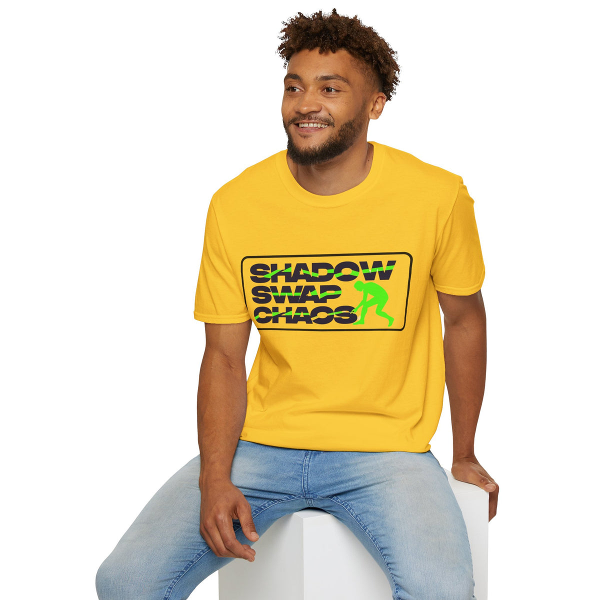 Shadow Swap Chaos T‑Shirt — Retro Neon Graphic Tee - Trending Now - August 2026