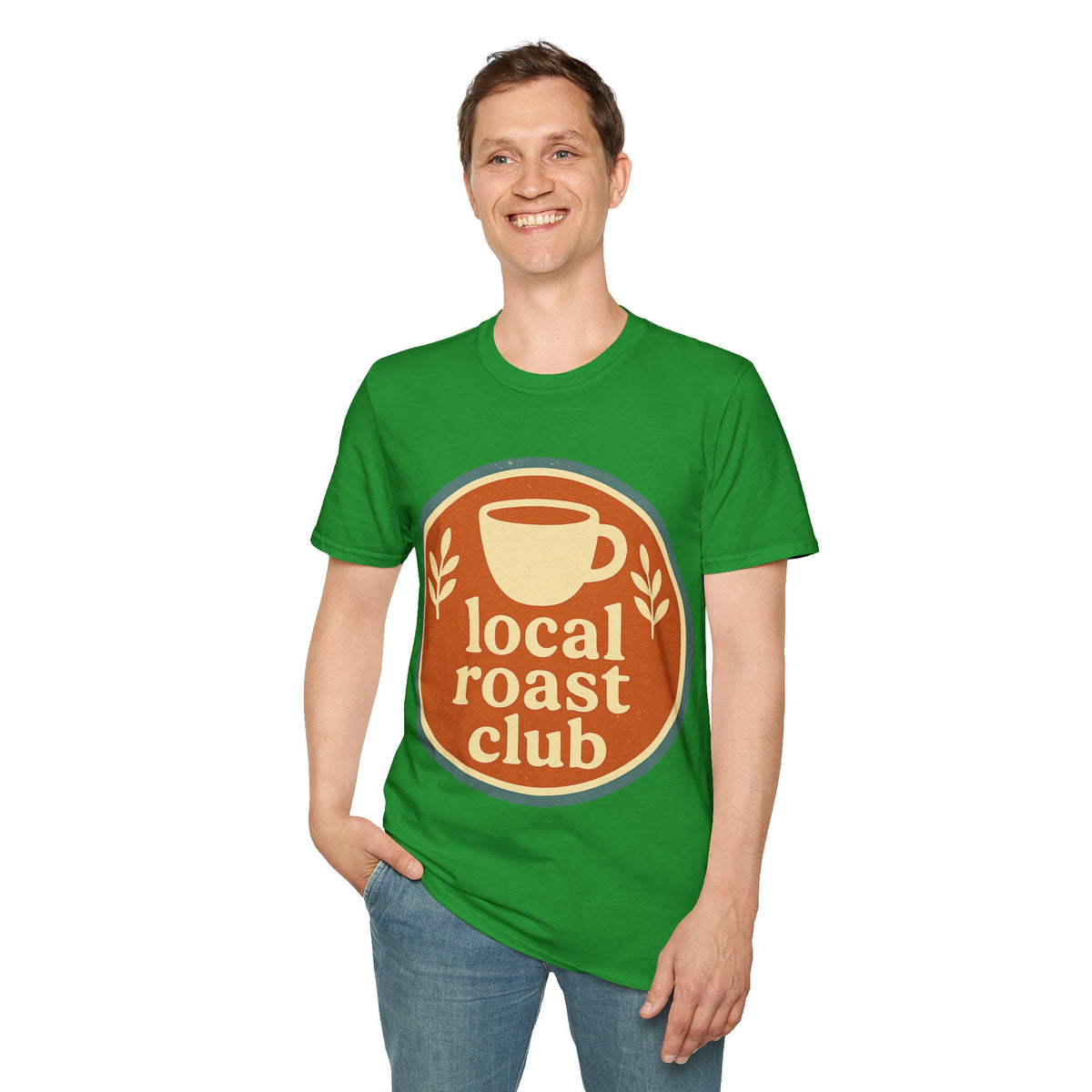 Local Roast Club Coffee T-Shirt — Retro Cafe Logo Tee - Trending Now - September 2026