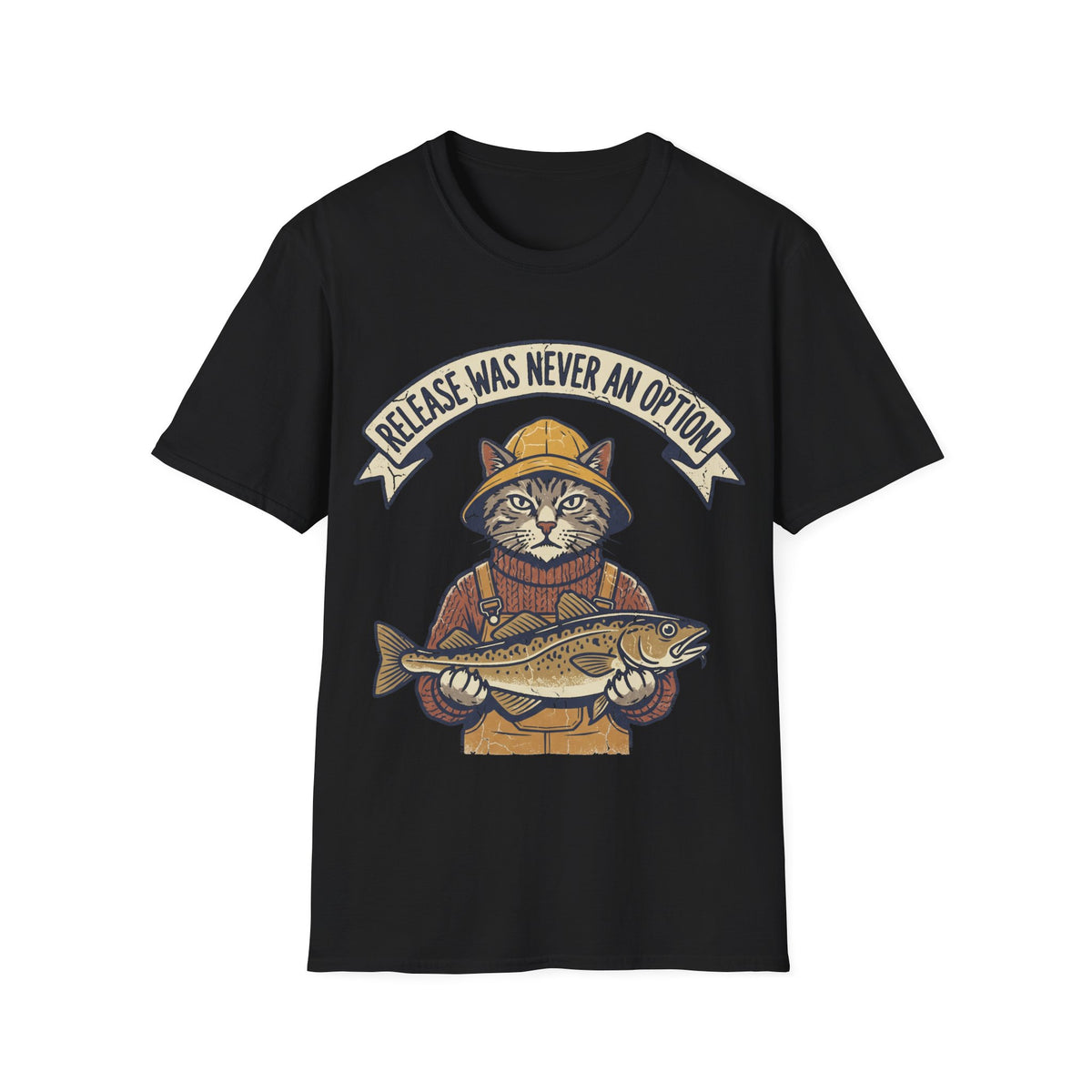T-Shirt — “Please Was Never An Option” Cat Fisher Graphic Tee - Trending Now - September 2026