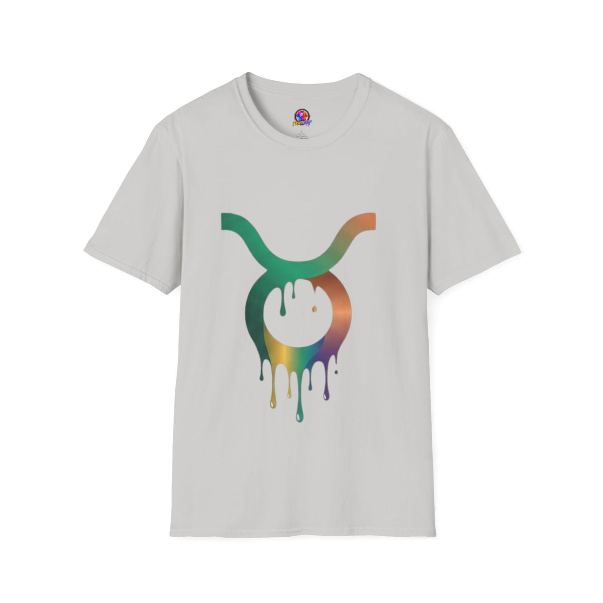 Taurus Abstract Drip Logo T-Shirt
