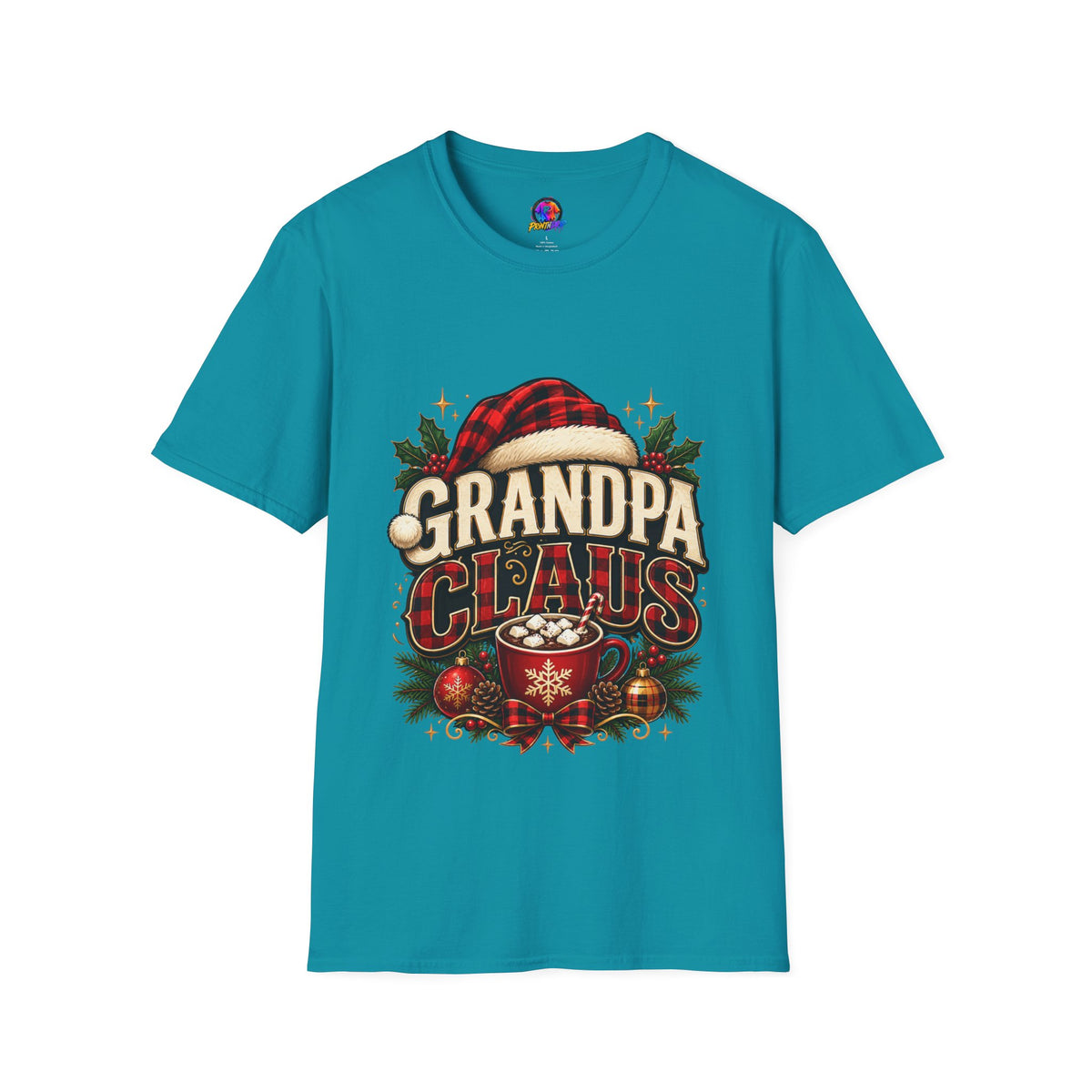 Christmas Grandpa Clause Unisex Softstyle T-Shirt