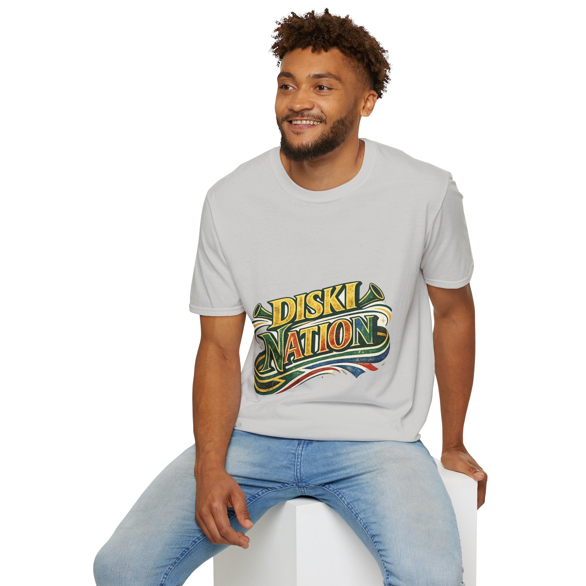 South Africa Diski Nation T-Shirt — Retro Reggae Graphic Tee