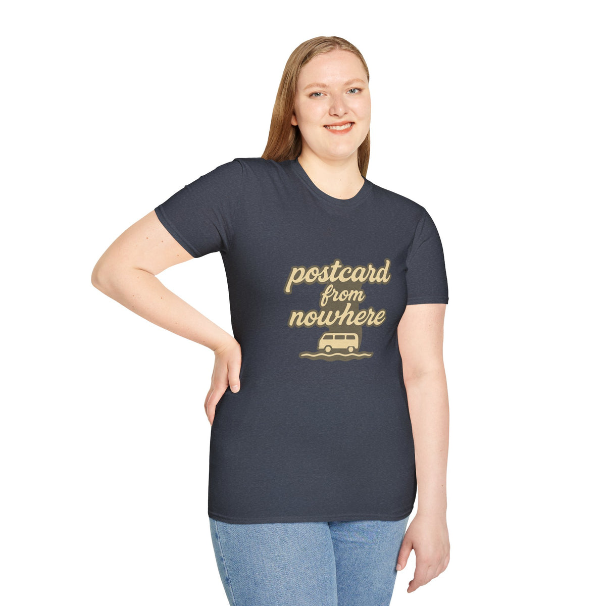 Postcard From Nowhere T‑Shirt – Retro Roadtrip Graphic Tee - Trending Now - August 2026