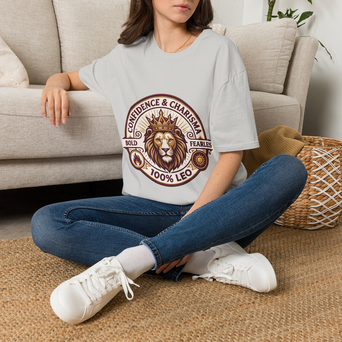 Leo Zodiac T-Shirt — Confidence & Charisma Lion Horoscope Tee