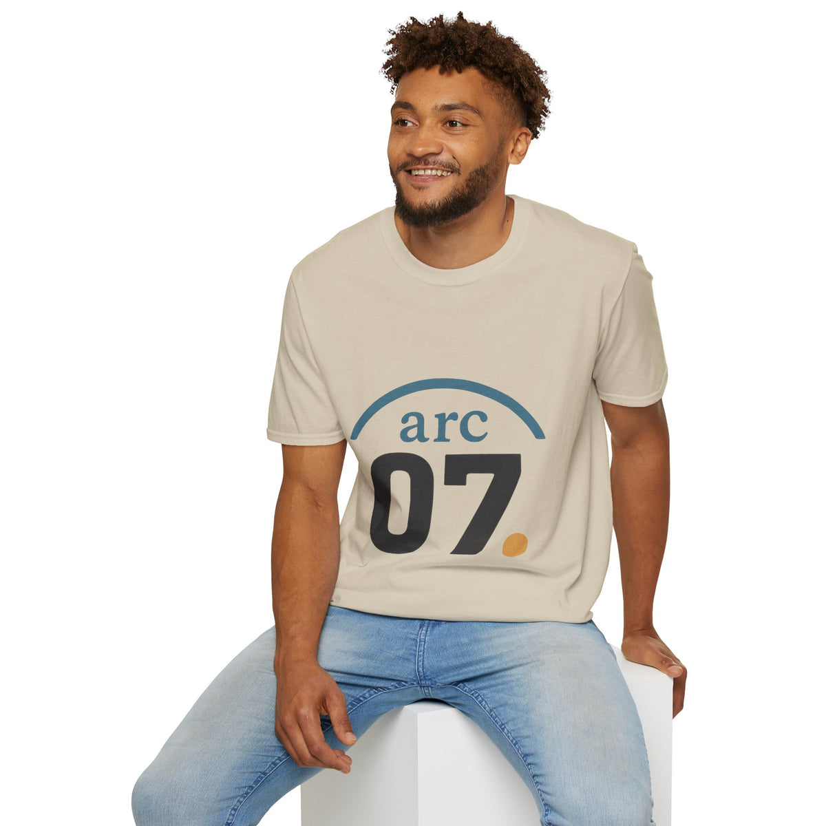 Arc 07 Minimalist Graphic T‑Shirt — Subtle Tech Logo Tee - Trending Now - August 2026