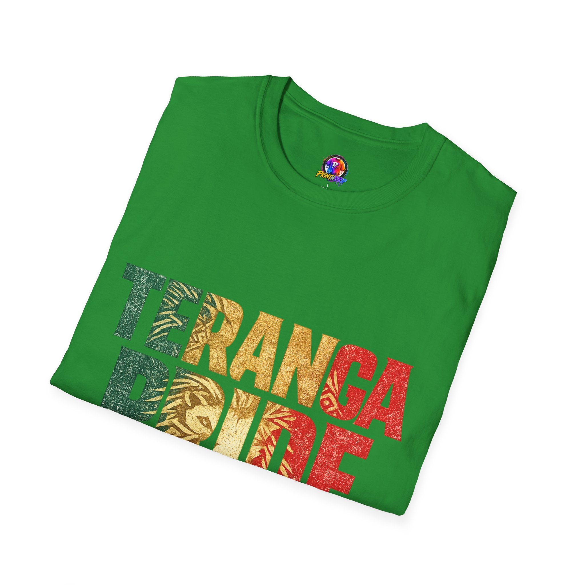 Senegal Teranga Pride T-Shirt — Senegal Flag Colors & Lion Graphic