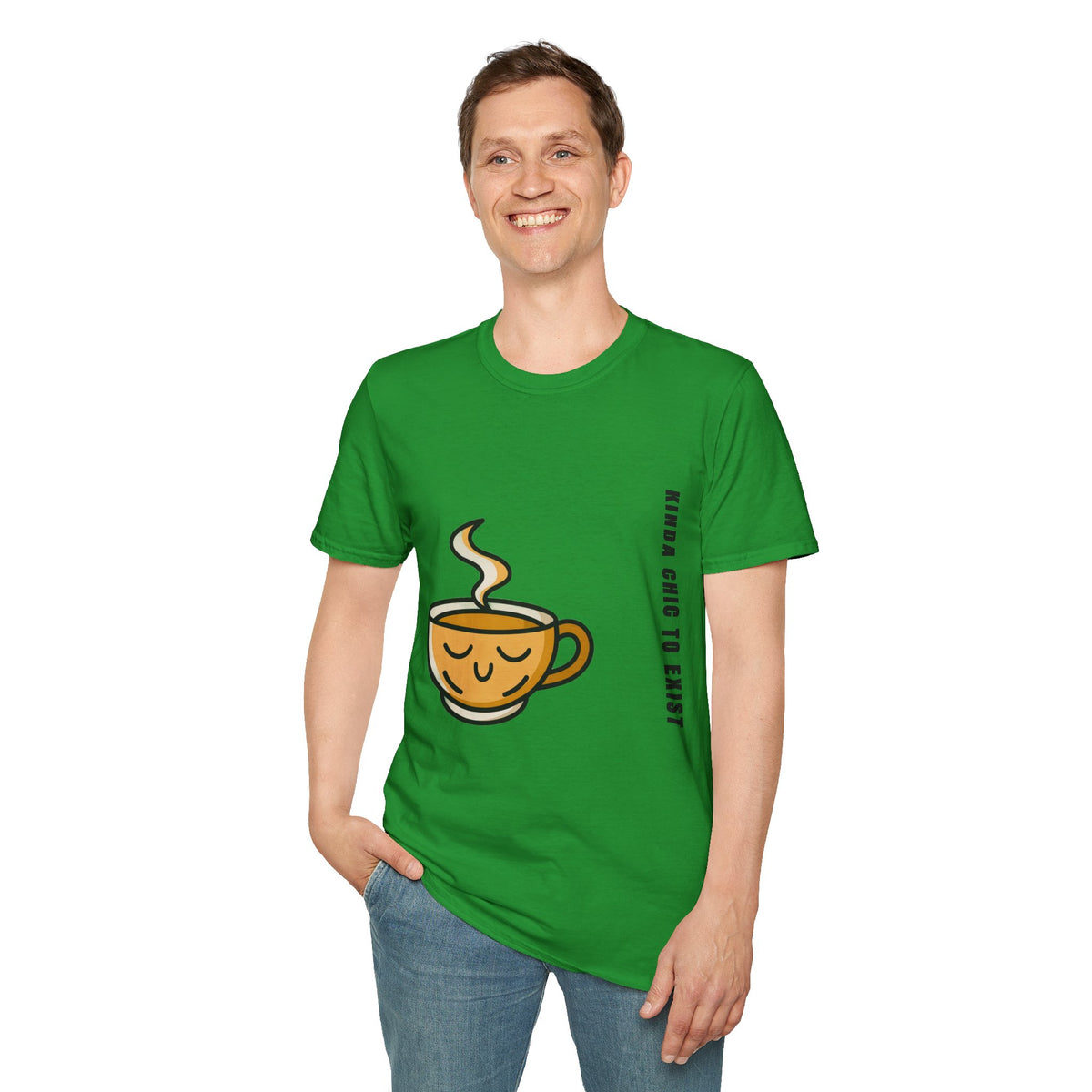 Coffee Cup T-Shirt — Cute Steaming Mug Graphic Tee - Trending Now - September 2026