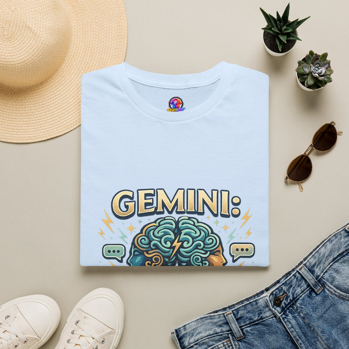 Zodiac  Gemini Unisex Softstyle T-Shirt