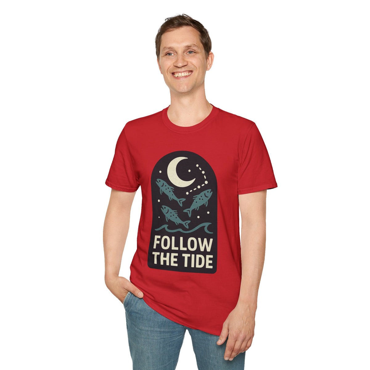 Follow the Tide Moon Graphic T-Shirt - Trending Now - September 2026