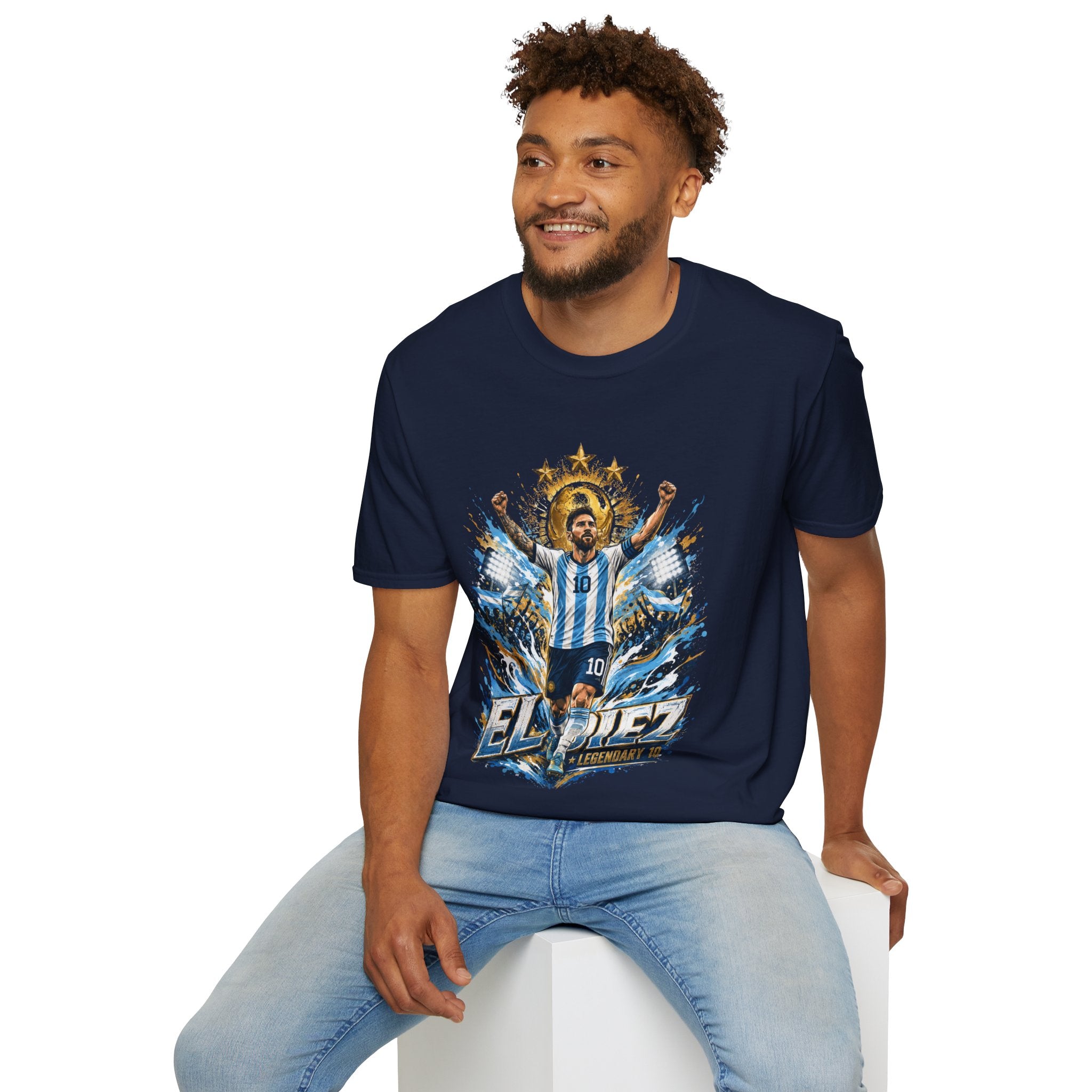 Argentina Soccer Legend 'El Diez' T‑Shirt