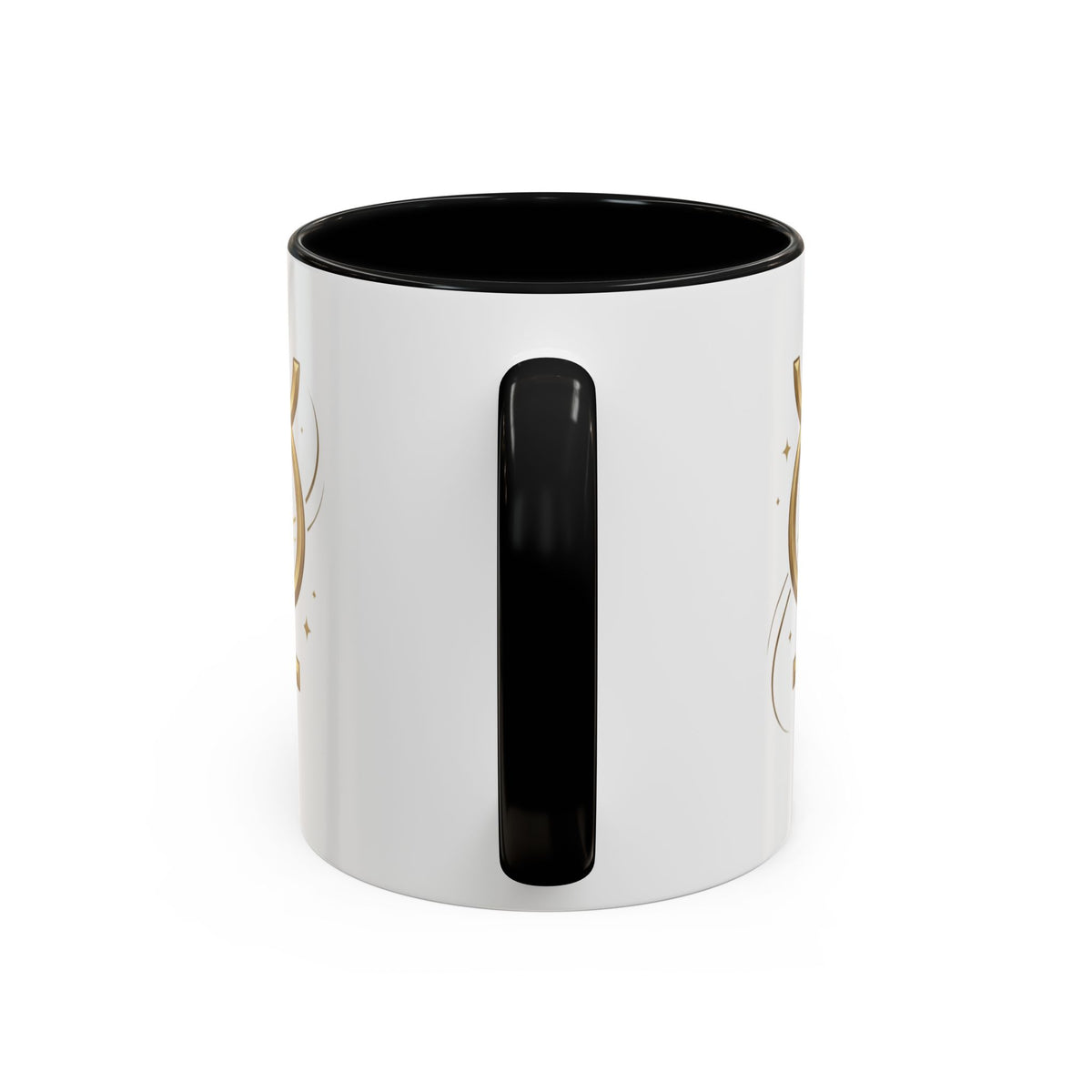 Virgo Zodiac Mercury Mug — Gold Zodiac Astrology Coffee Cup