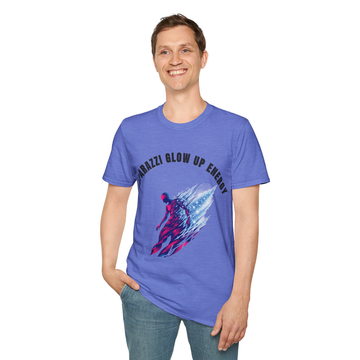 Paparazzi Glow Up Energy T-Shirt — Retro Cosmic Silhouette Tee - Trending Now - September 2026