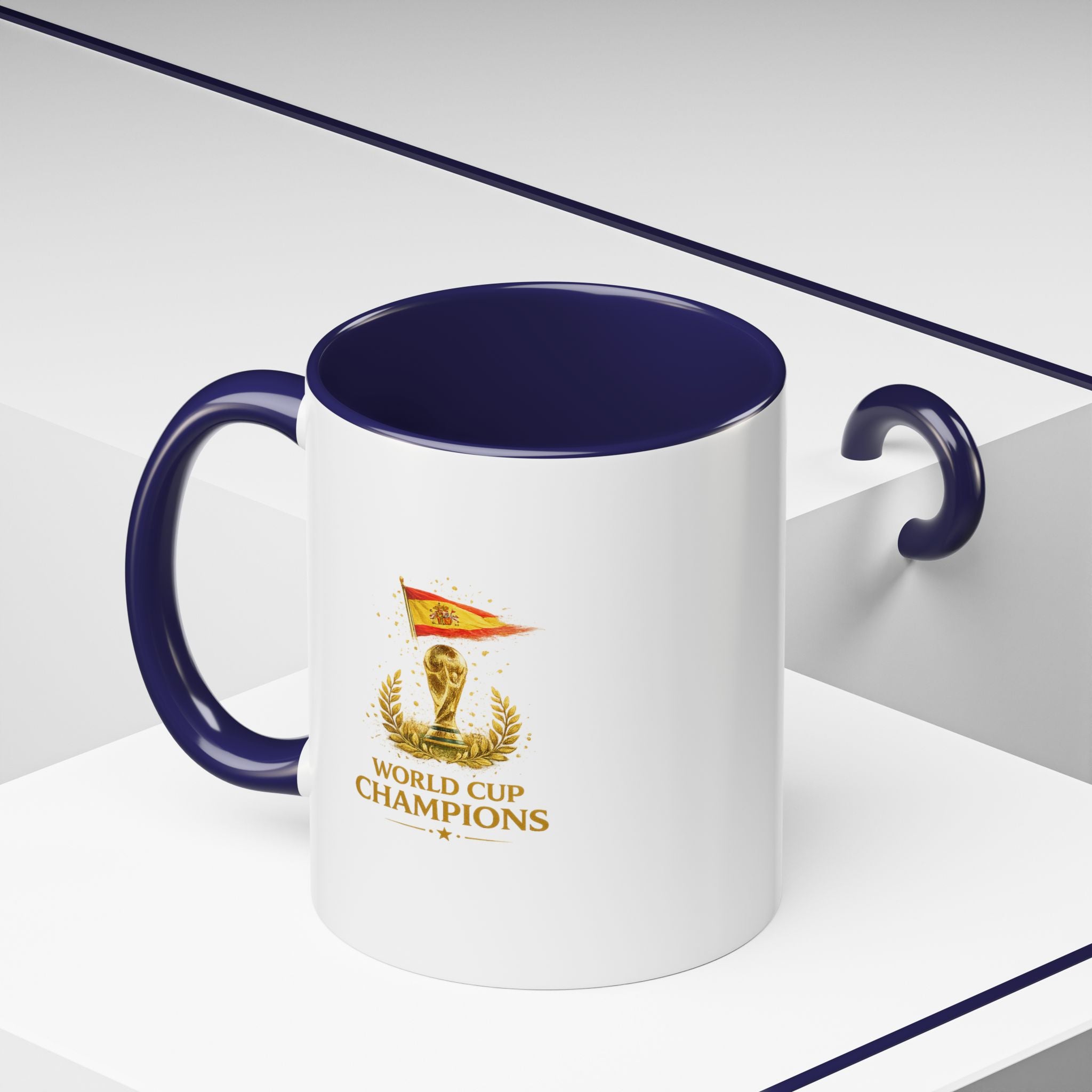 World Cup Champions Coffee Mug – Spanish Flag Accent