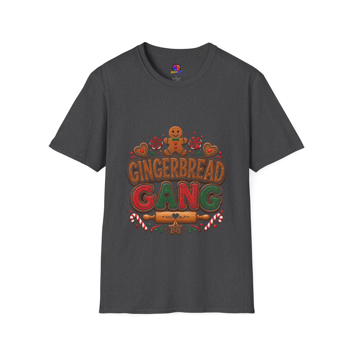 Gingerbread Gang T-Shirt — Cute Holiday Cookie Graphic Tee