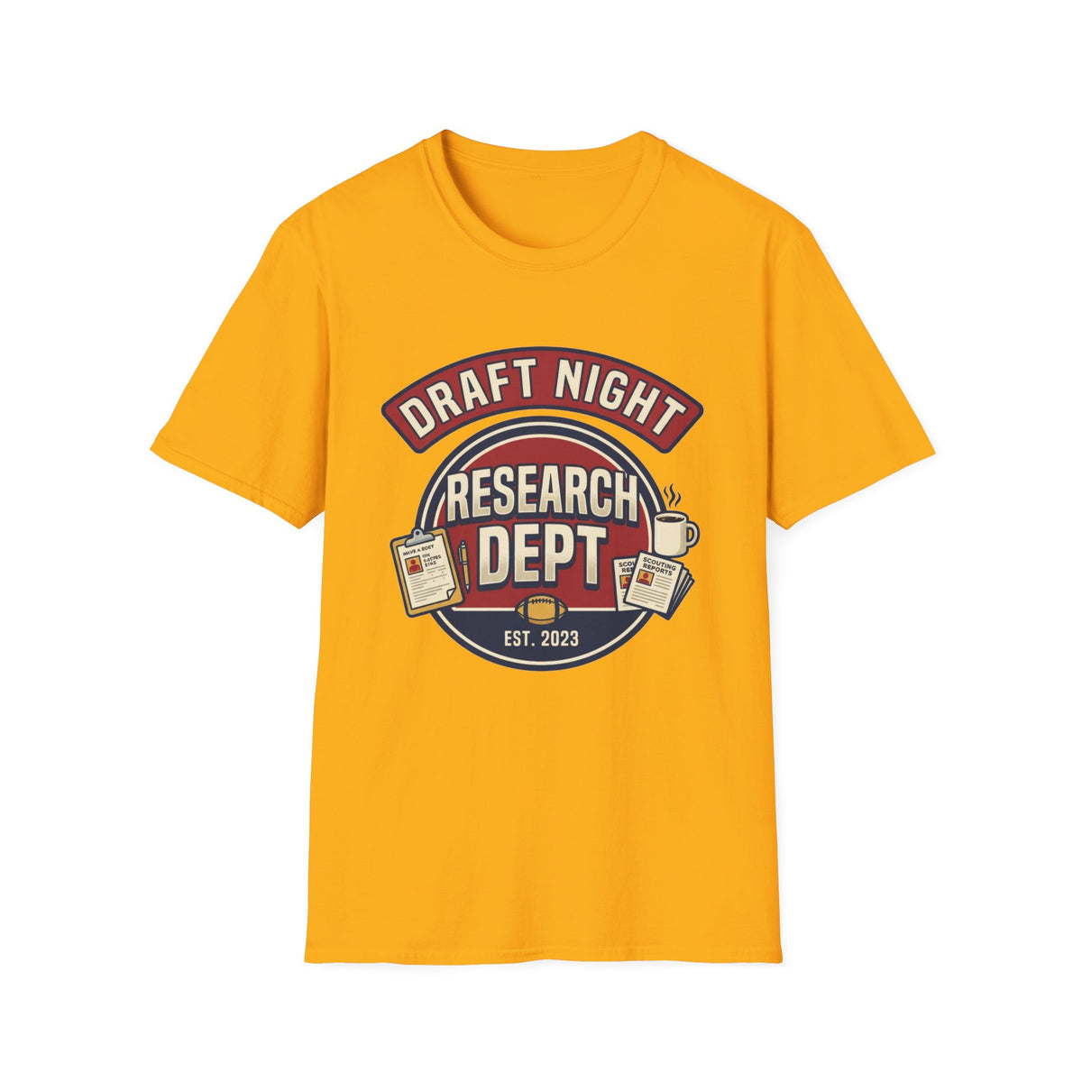 Draft Night Research Dept. T-Shirt – Sports Draft Party Tee - Trending Now - August 2026