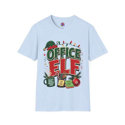 Office Elf T-Shirt — Funny Christmas Work Holiday Tee