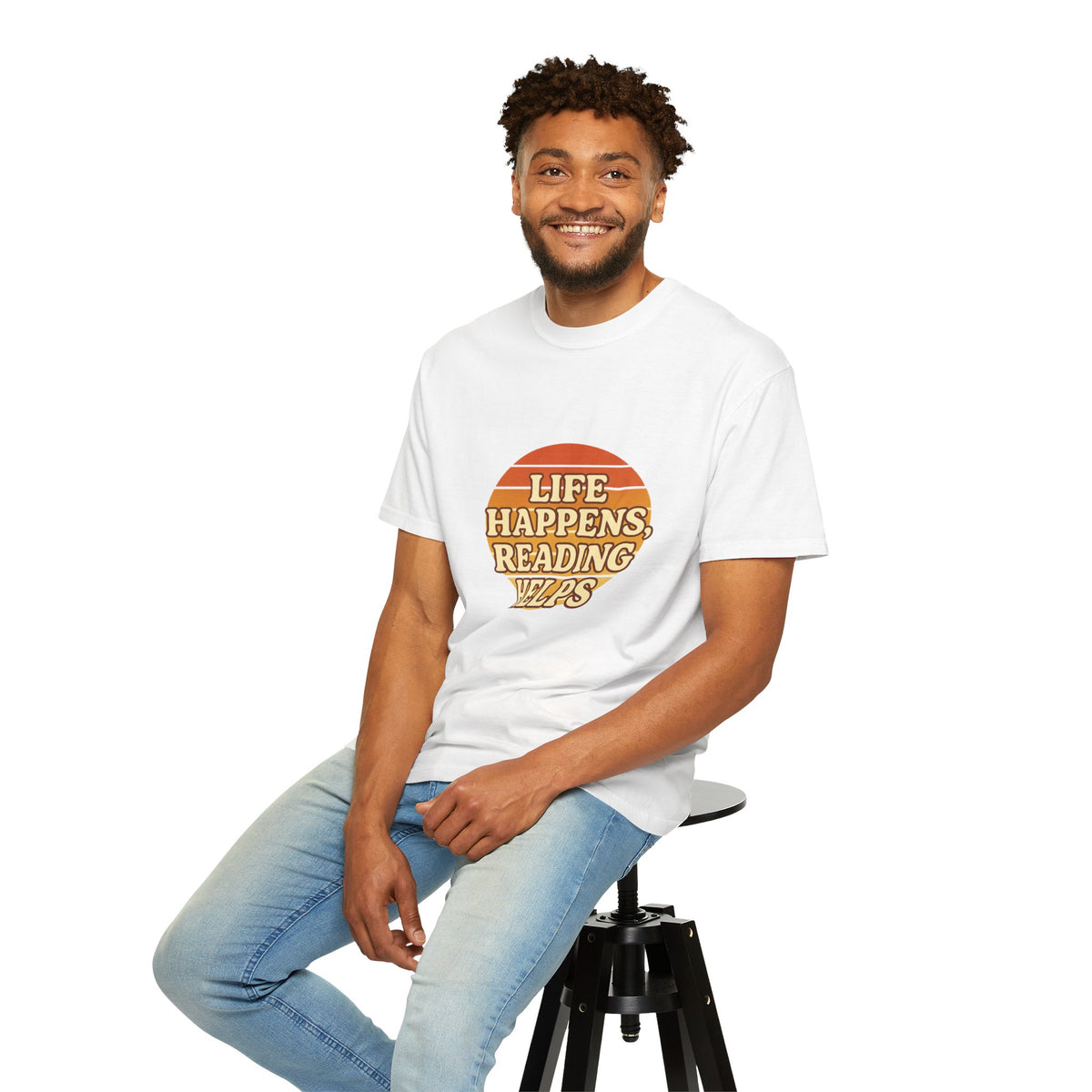 Reading Helps T-Shirt — "Life Happens, Reading Helps" Retro Book Tee - Trending Now - October 2026
