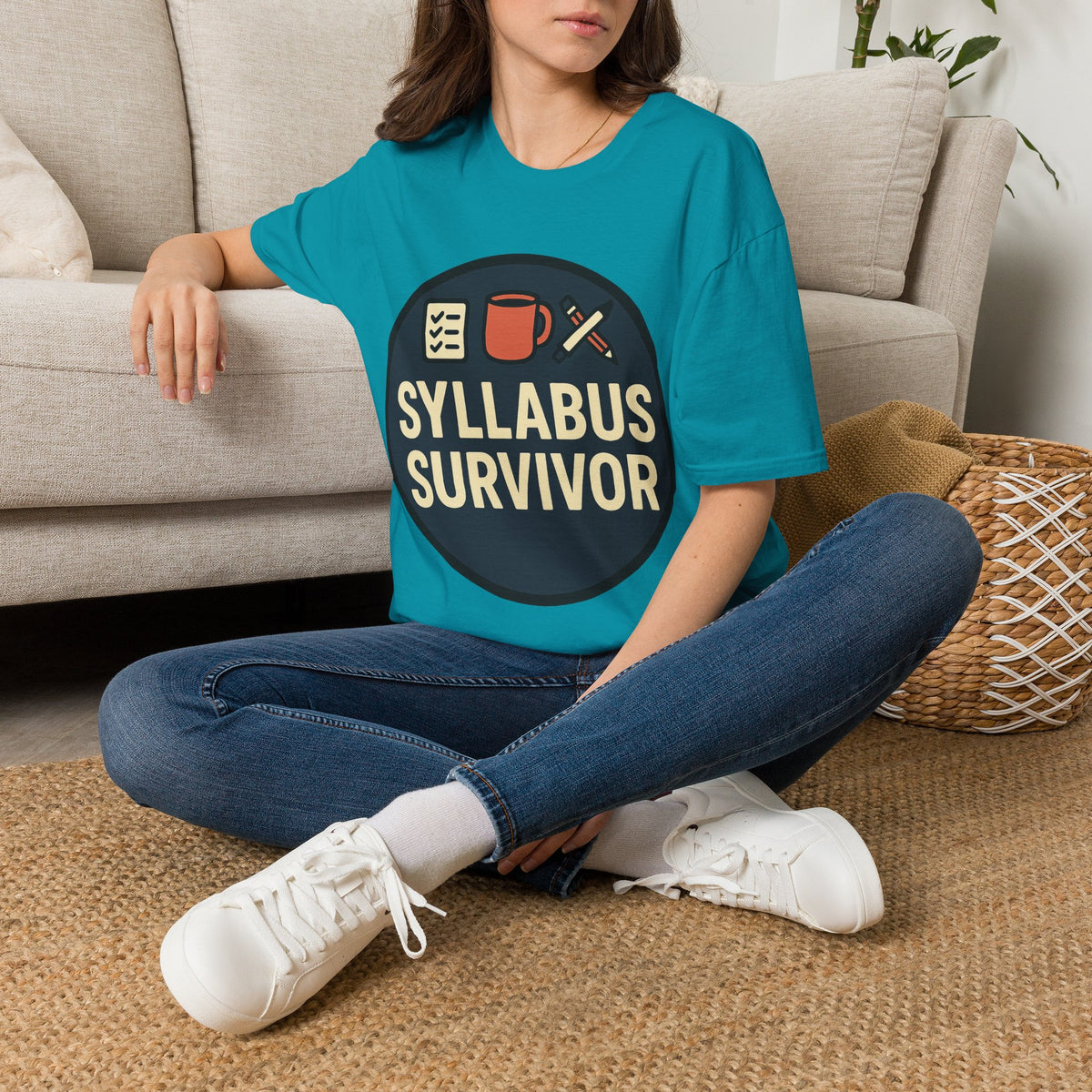 Syllabus Survivor T-Shirt — Funny Teacher/Student Back-to-School Tee - Trending Now - August 2026