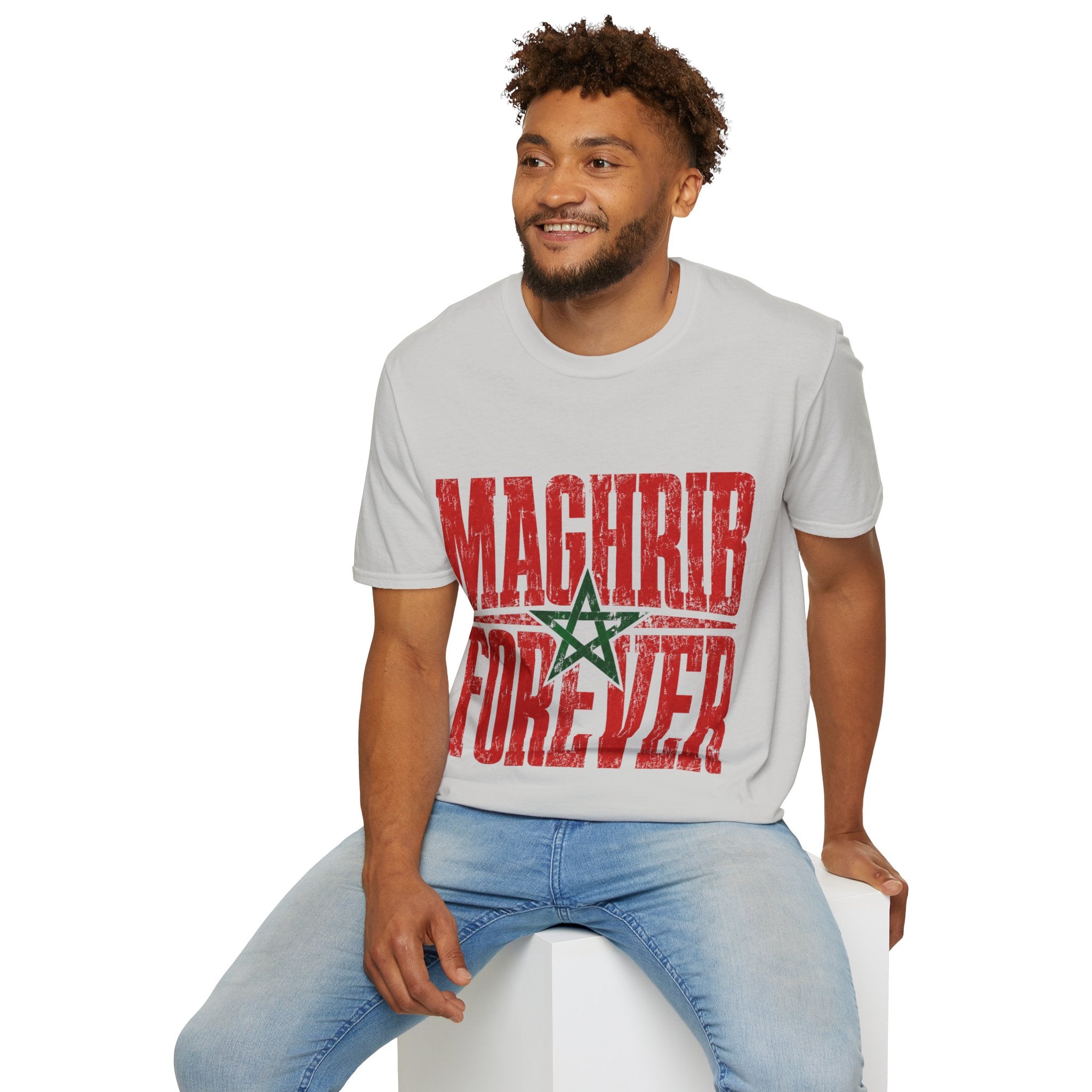 Morocco T-Shirt — Maghrib Forever Moroccan Flag Graphic Tee