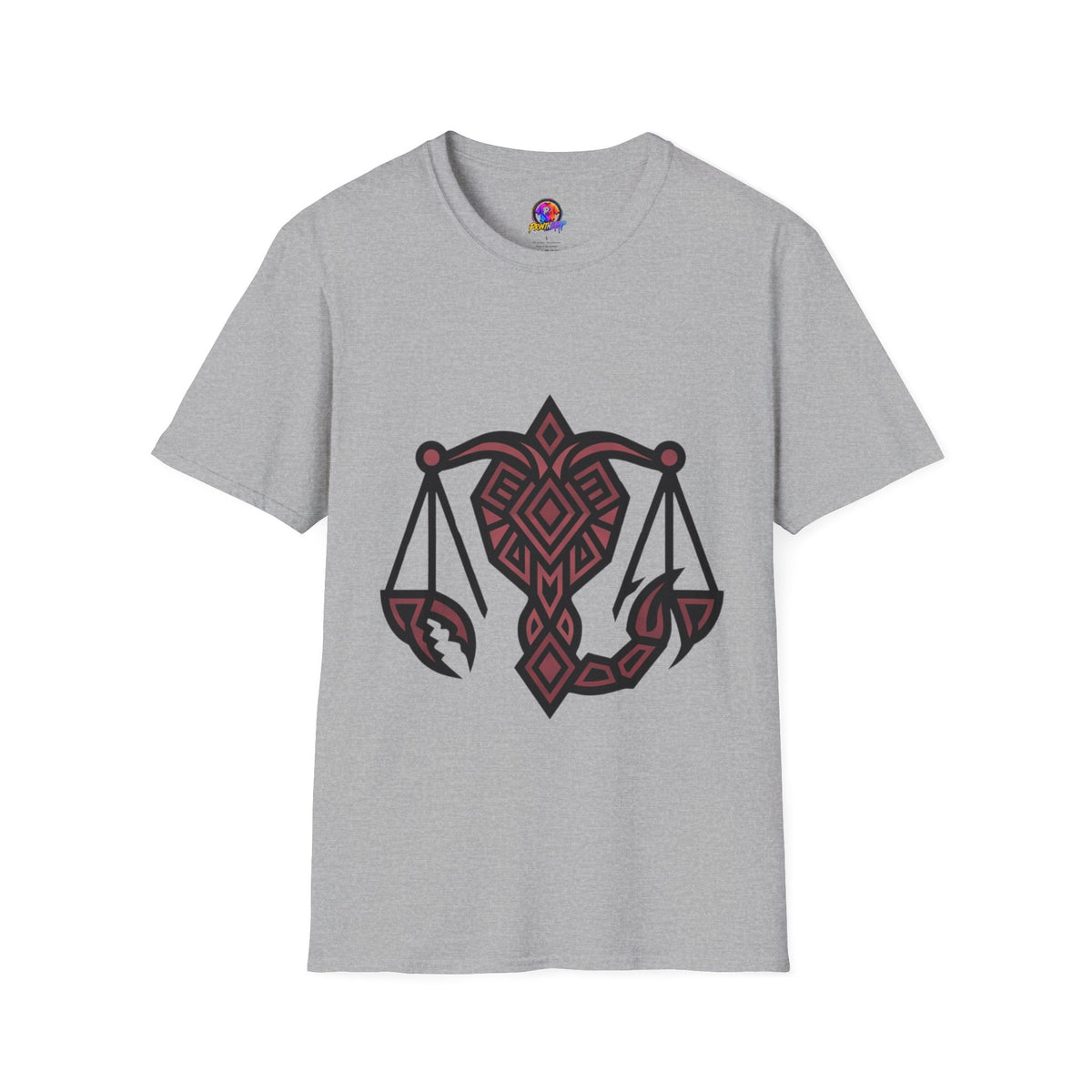 Scorpio  Scales T‑Shirt — Zodiac Balance Graphic Tee