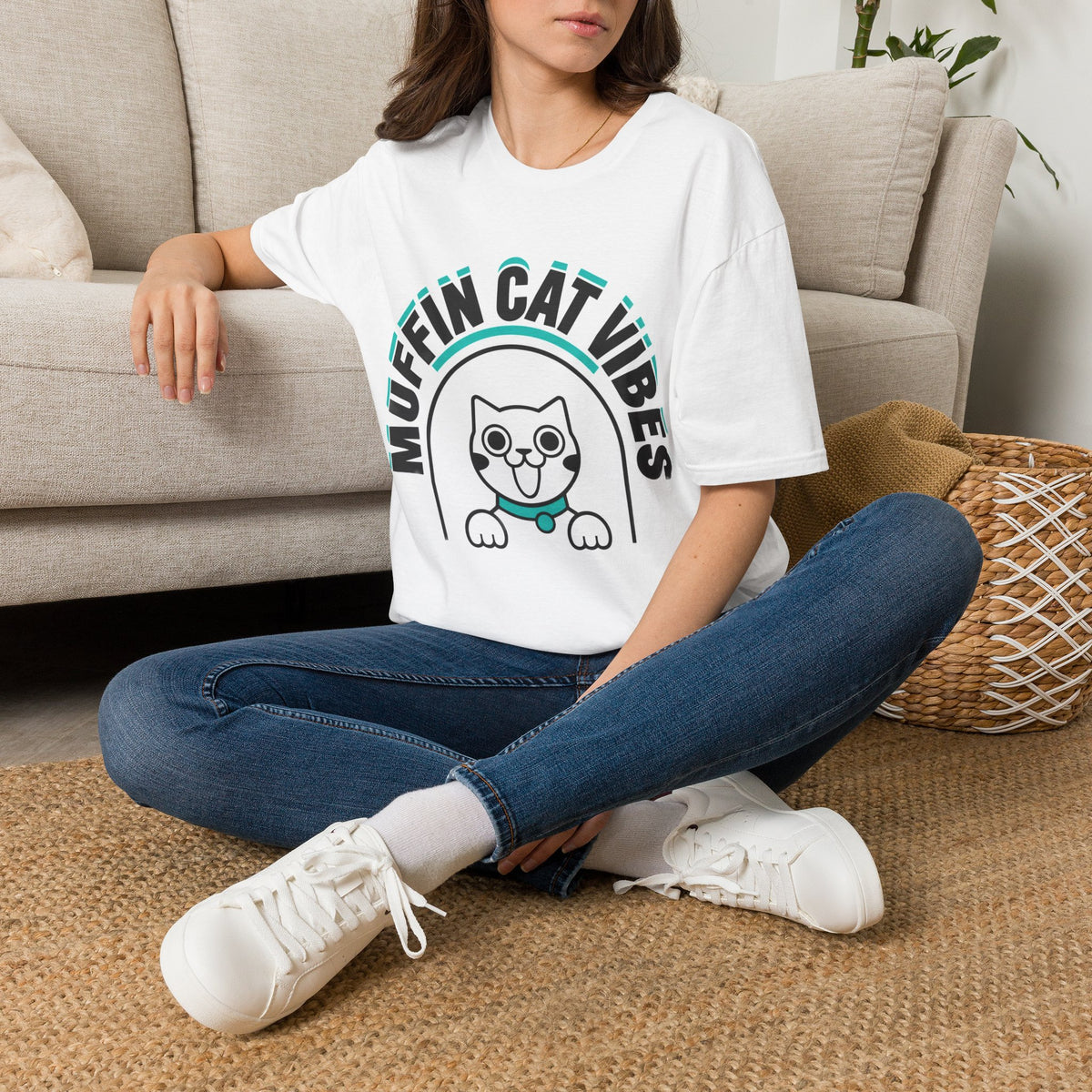 Muffin Cat Vibes T‑Shirt - Trending Now - August 2026