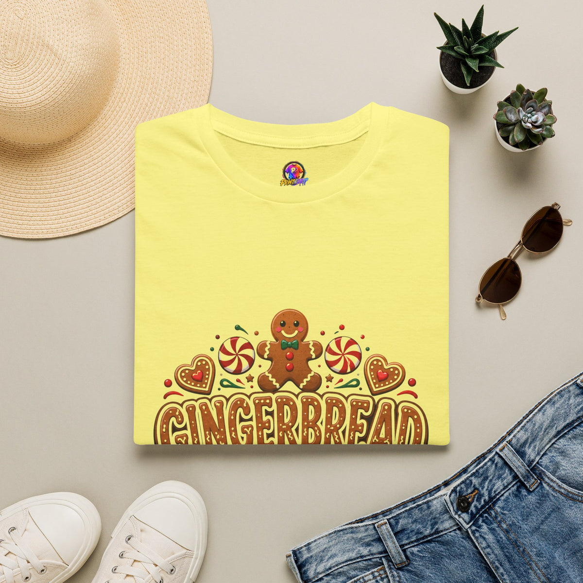 Gingerbread Gang T-Shirt — Cute Holiday Cookie Graphic Tee