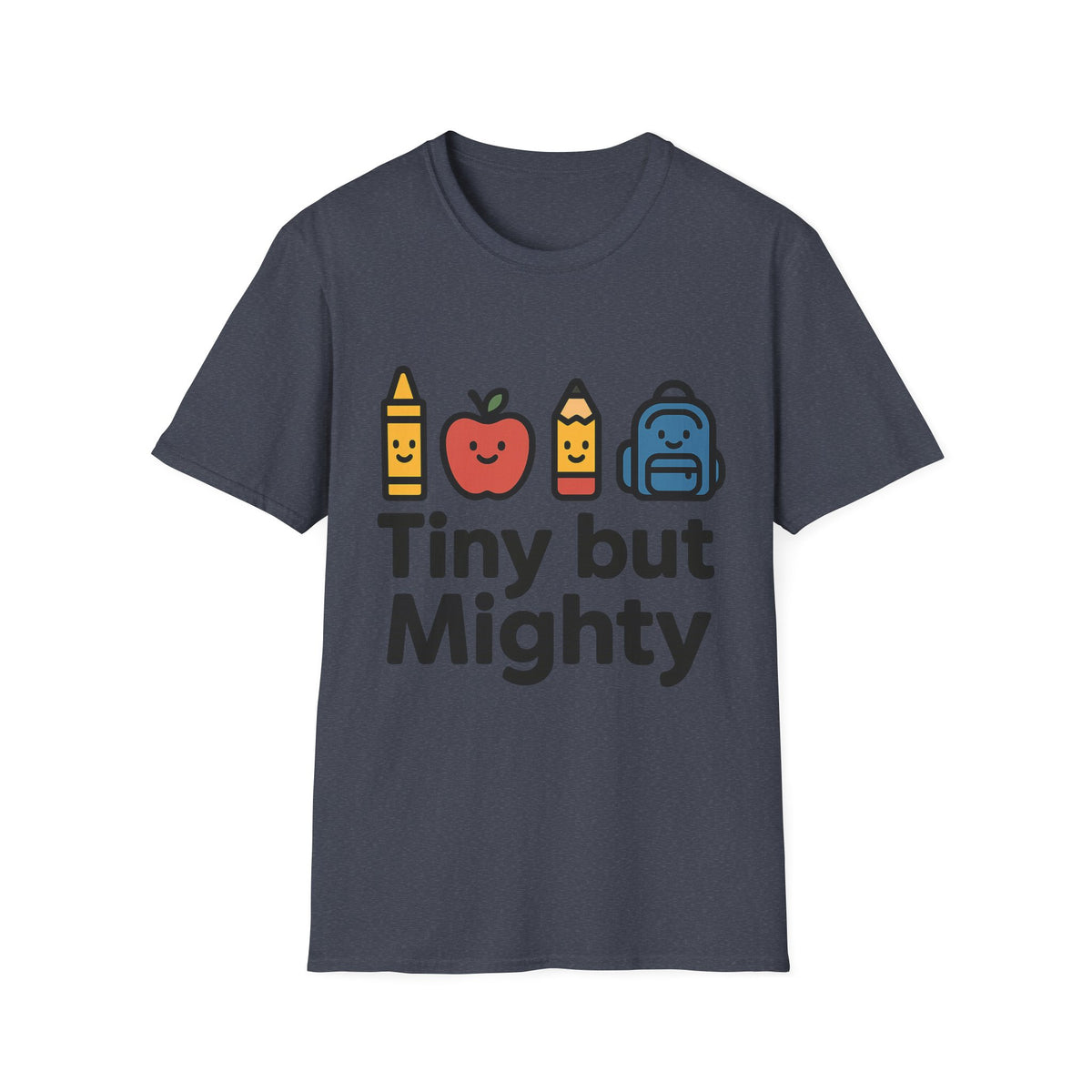 Cute School Supplies Graphic T‑Shirt — Pencil Apple Crayon Backpack Design - Trending Now - August 2026