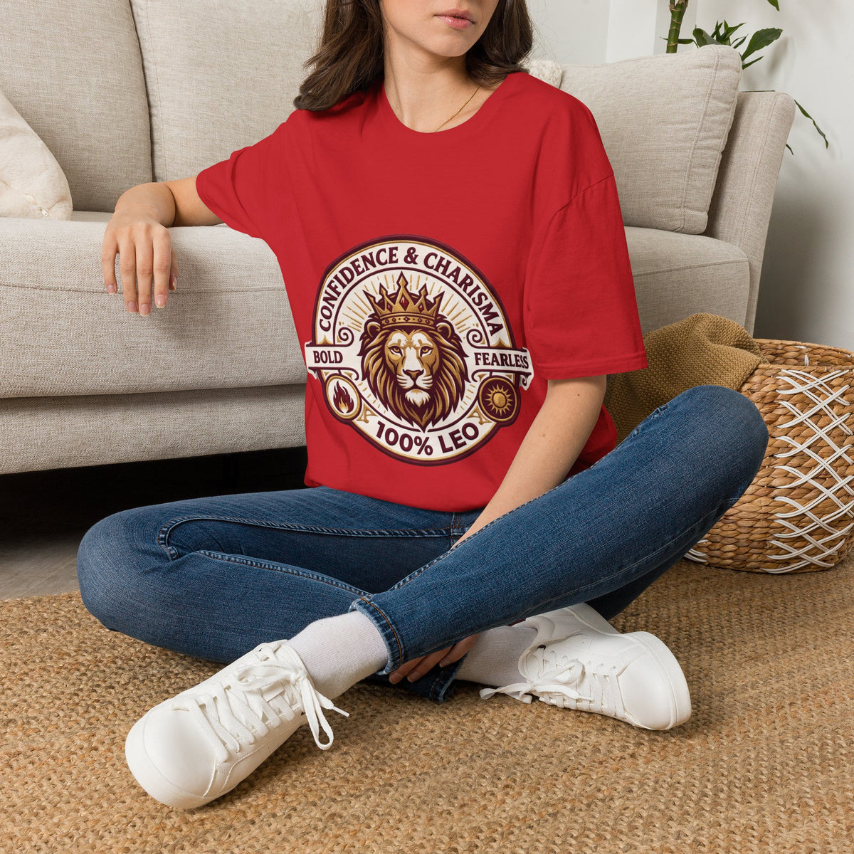 Leo Zodiac T-Shirt — Confidence & Charisma Lion Horoscope Tee