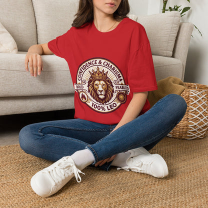 Leo Zodiac T-Shirt — Confidence & Charisma Lion Horoscope Tee