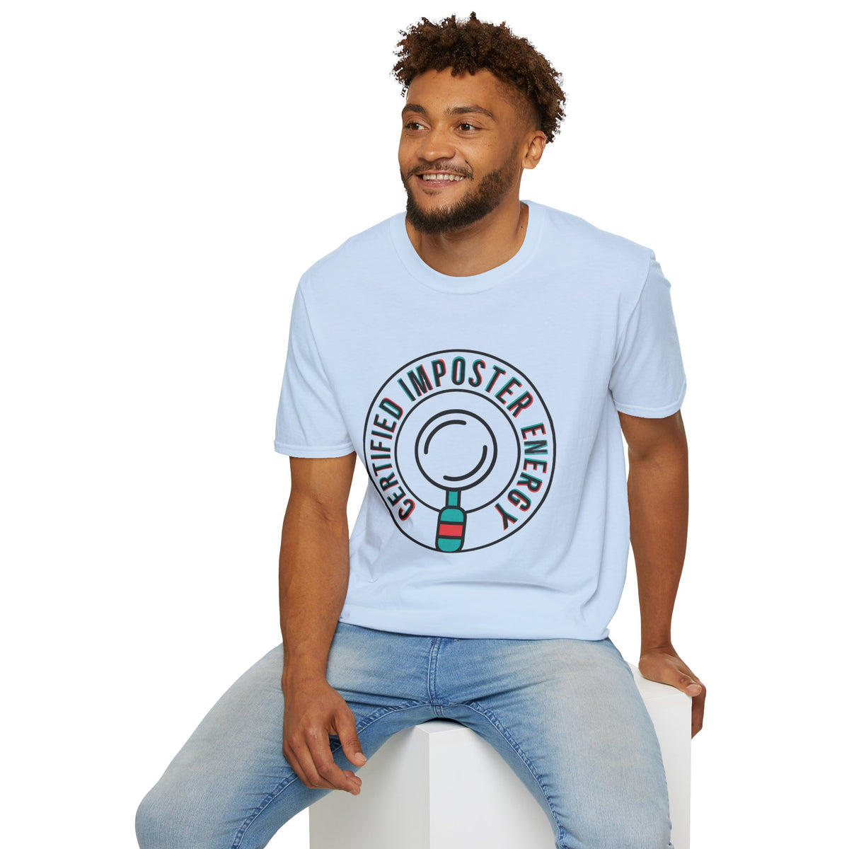 Certified Imposter Energy T-Shirt — Funny Self-Aware Graphic Tee - Trending Now - August 2026