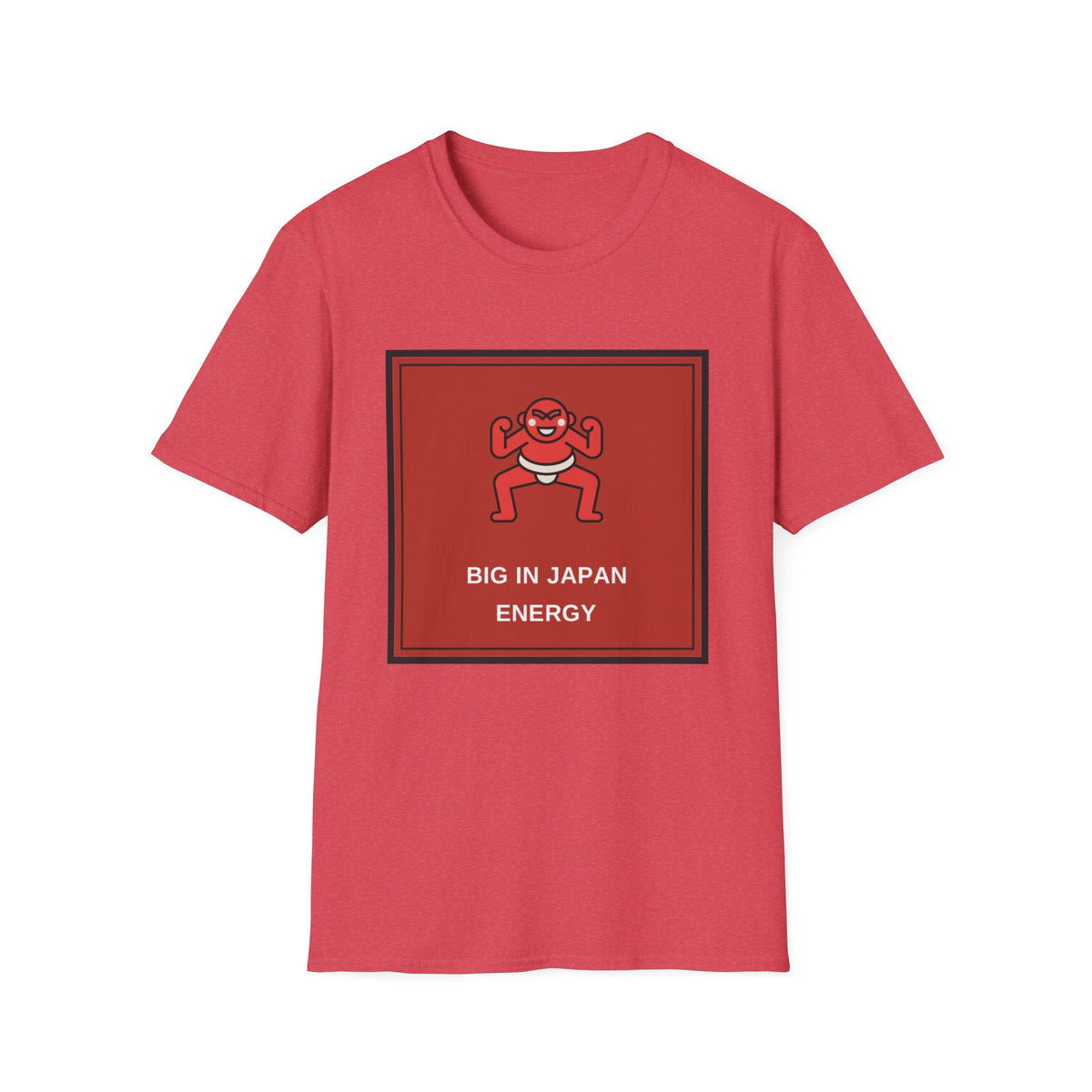 T-Shirt — "Big in Japan Energy" Red Graphic Tee - Trending Now - August 2026