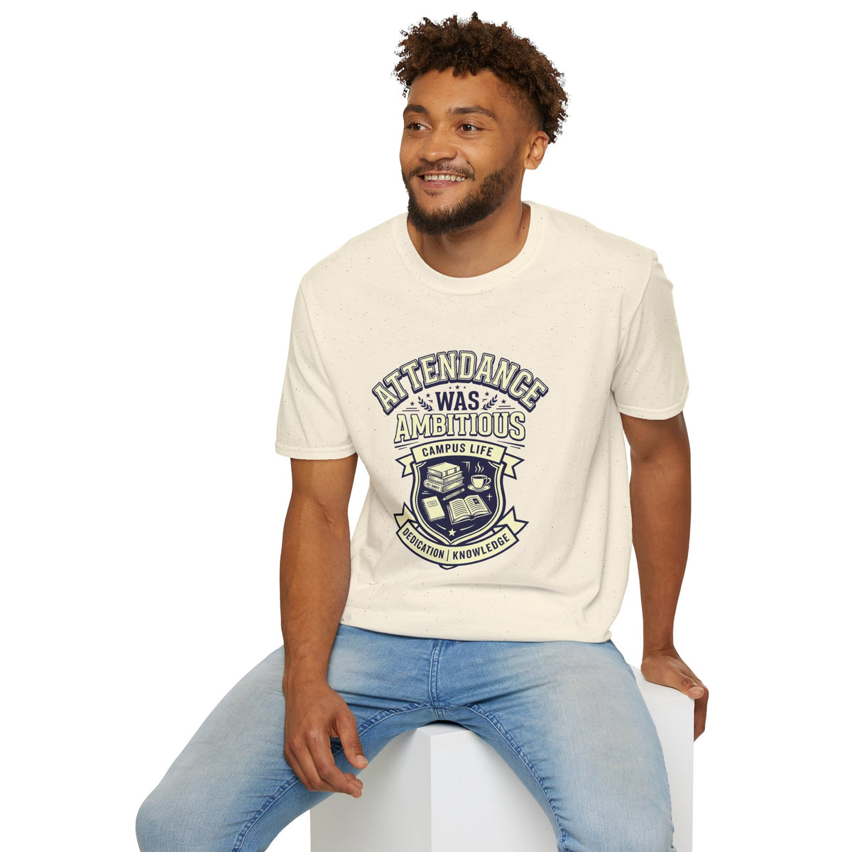 Attendance Ambitious T-Shirt — School Spirit Emblem Tee - Trending Now - August 2026
