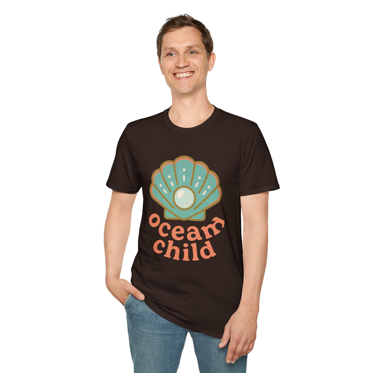 Ocean Child T-Shirt — Retro Shell Graphic Tee - Trending Now - September 2026