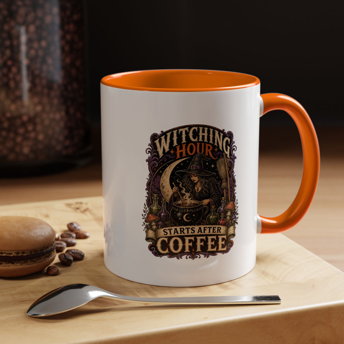 Halloween  Watching Hour Accent Coffee Mug
