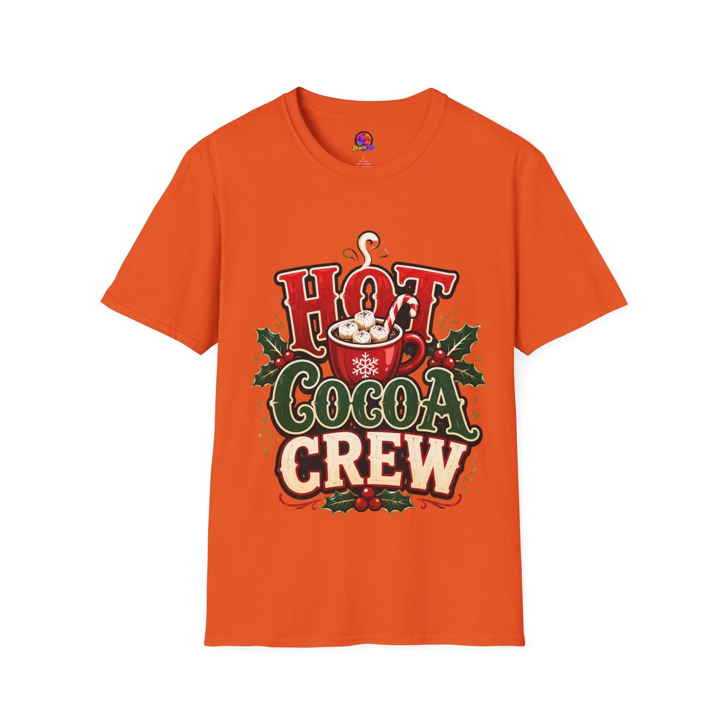 Hot Cocoa Crew T‑Shirt — Cozy Holiday Hot Chocolate Graphic Tee