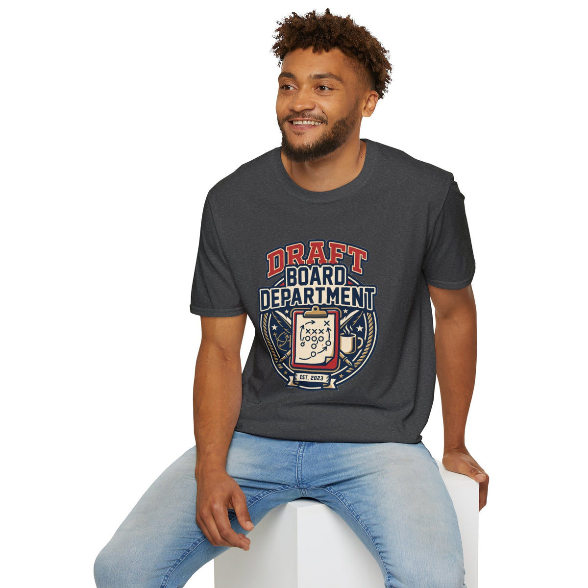 Draft Board Department Pocket Graphic T-Shirt — Vintage Skate/Streetwear Tee - Trending Now - August 2026