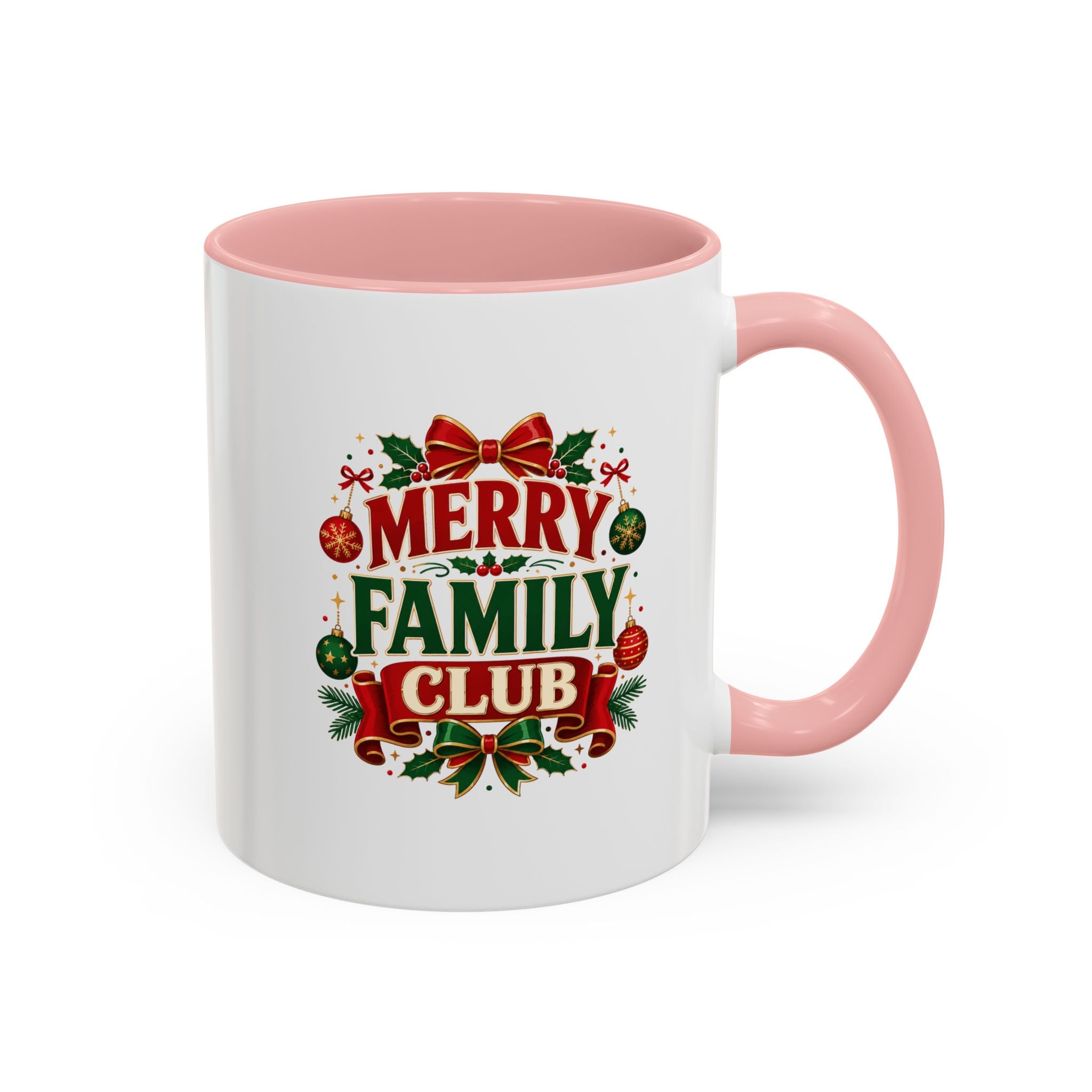 Accent Coffee Mug Merry Family Club