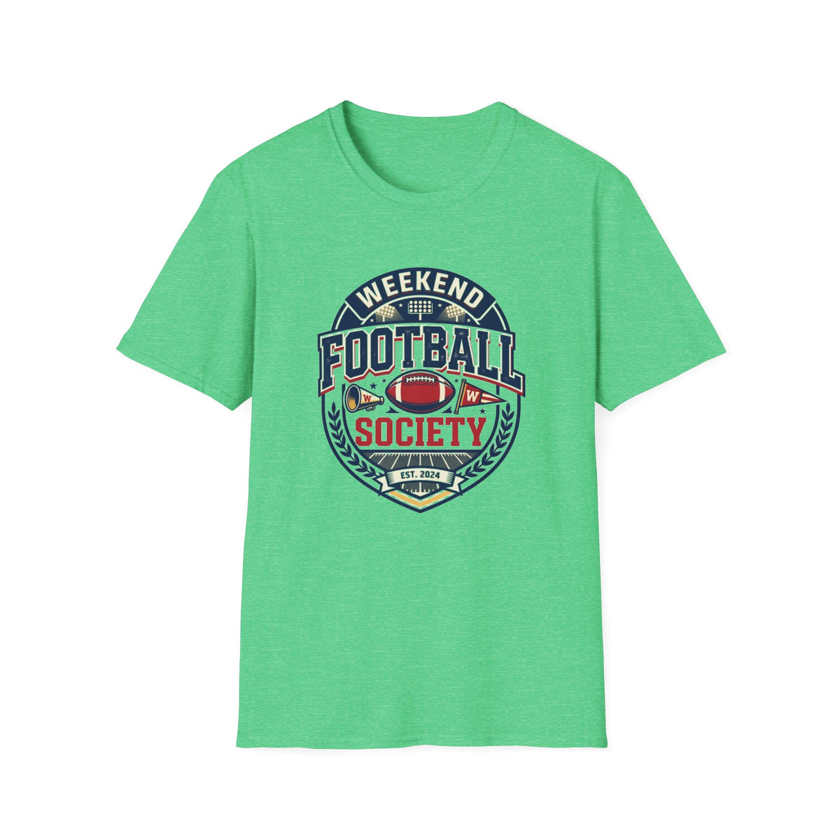 Weekend Football Pocket Graphic T‑Shirt — Retro American Football Logo Tee - Trending Now - August 2026