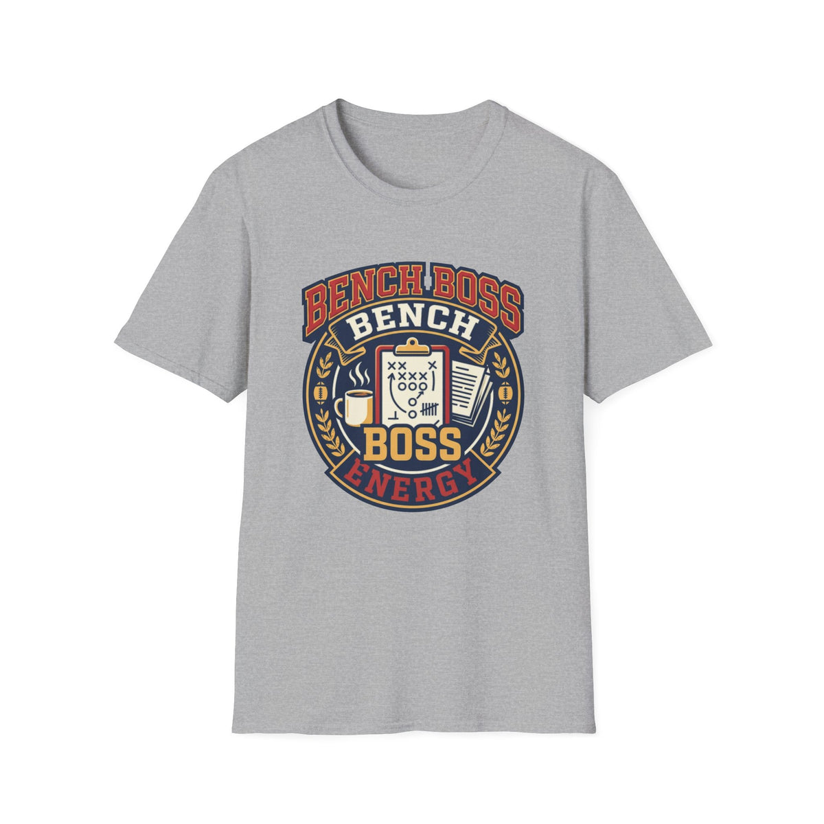 Bench Boss T-Shirt — Retro Gym Weightlifting Tee - Trending Now - August 2026