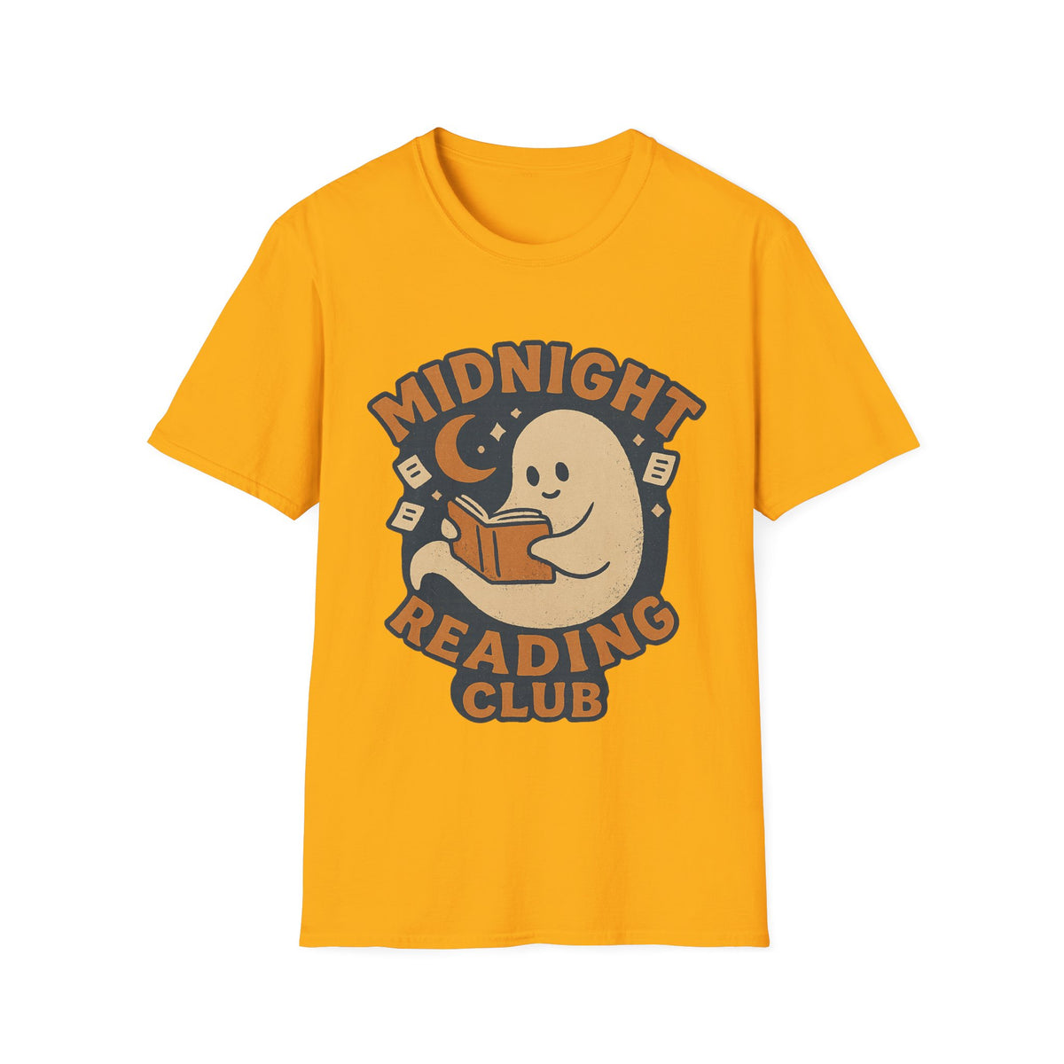 Midnight Reading Club T-Shirt — Cute Ghost Booklover Tee - Trending Now - August 2026